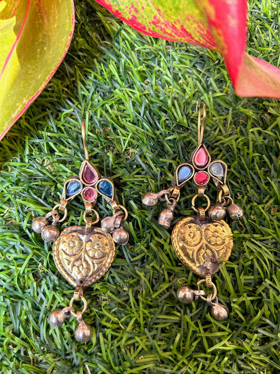 Beige - Noor GS Fabart Handmade Earrings main image 1