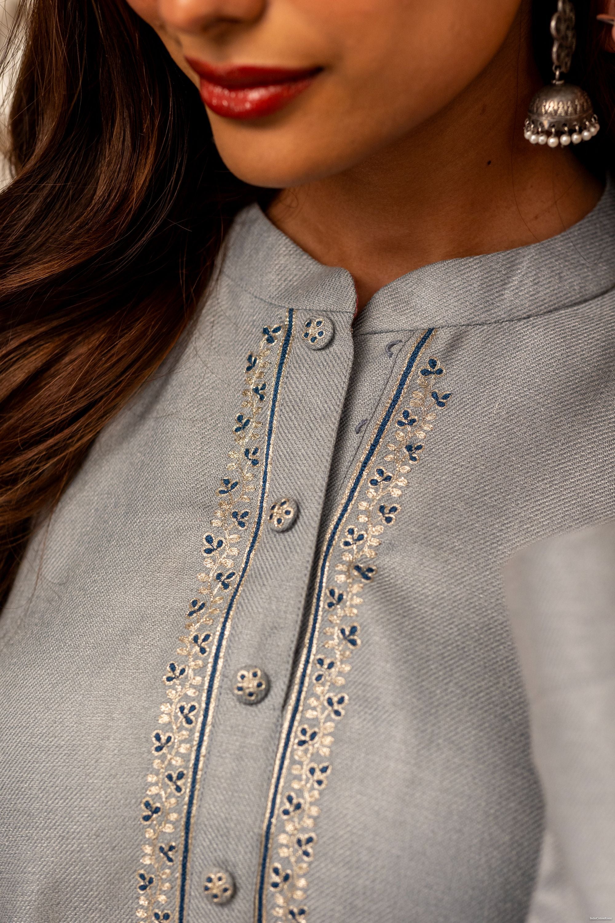 Lava Gray Co-ord Set