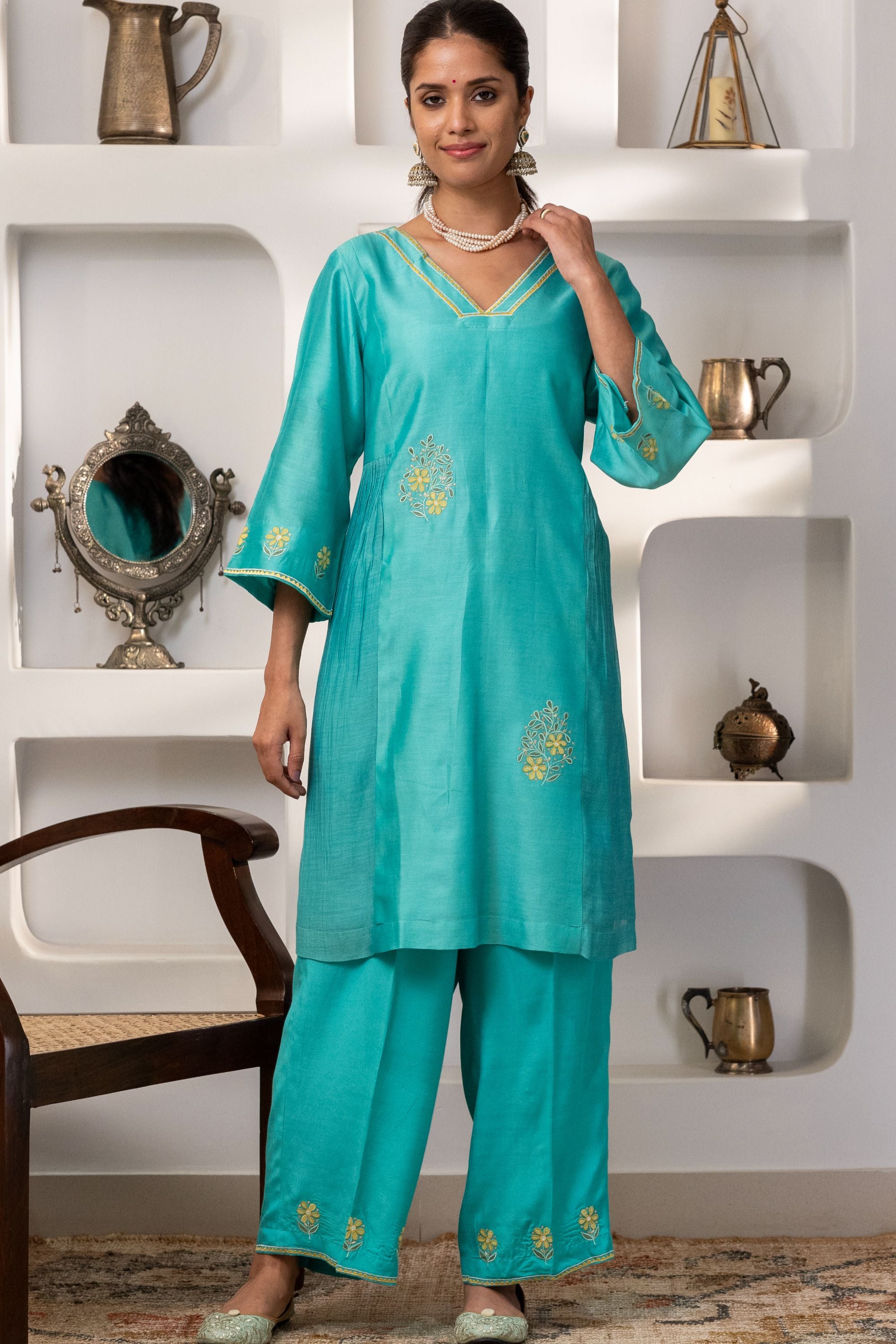 Emerald Festive Co ord set