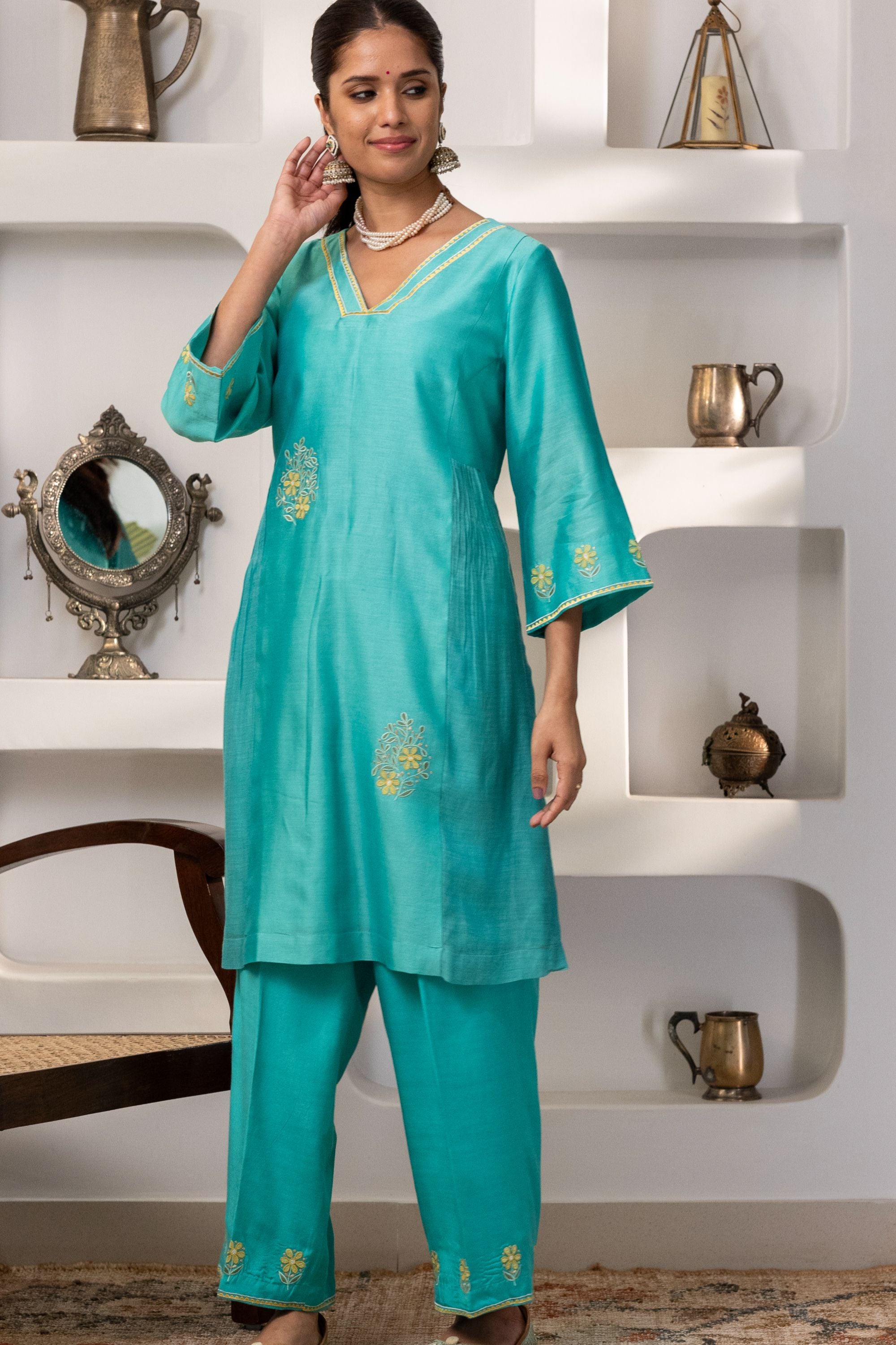 Emerald Festive Co ord set