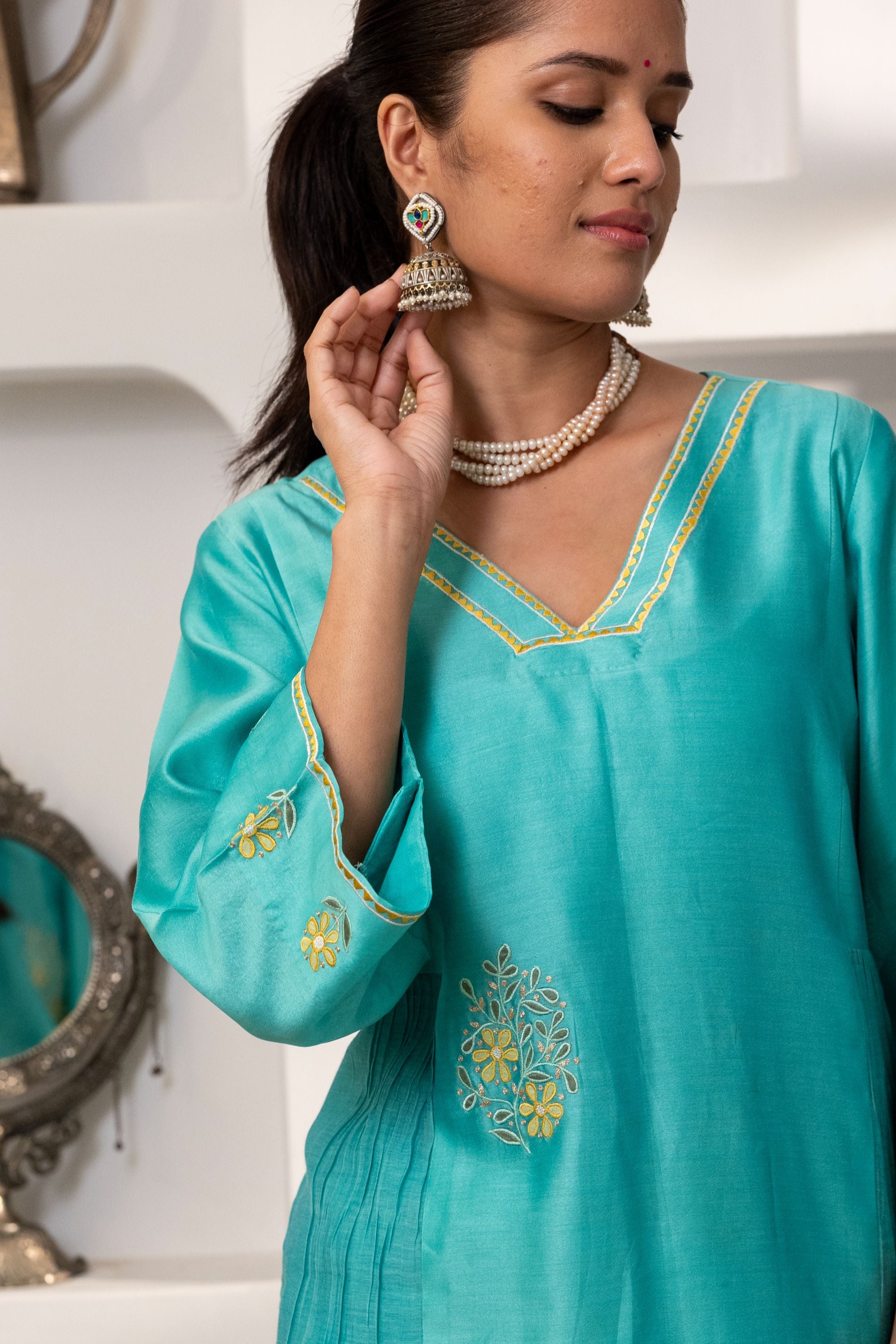 Emerald Festive Co ord set