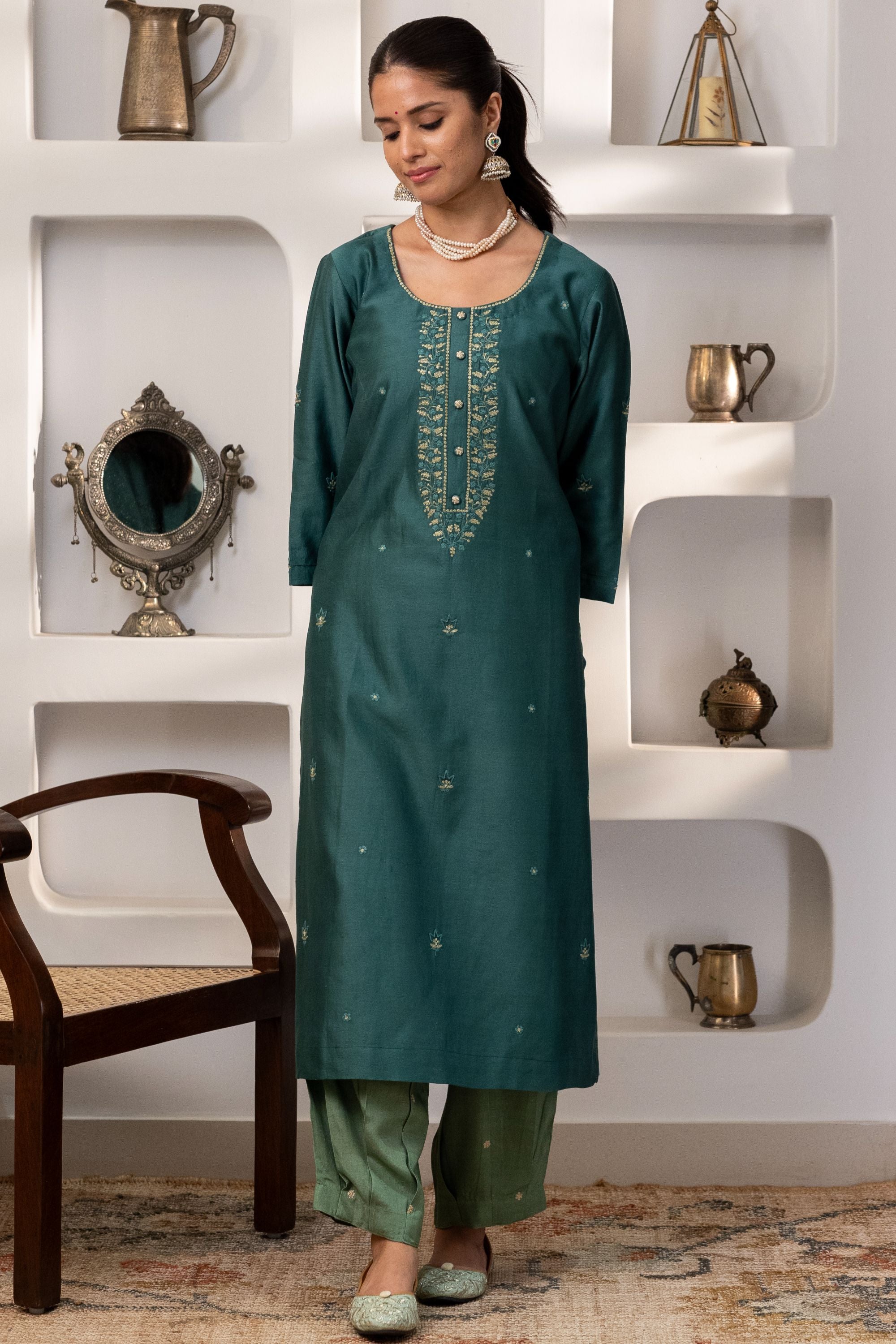 Peacock Dance Festive Set