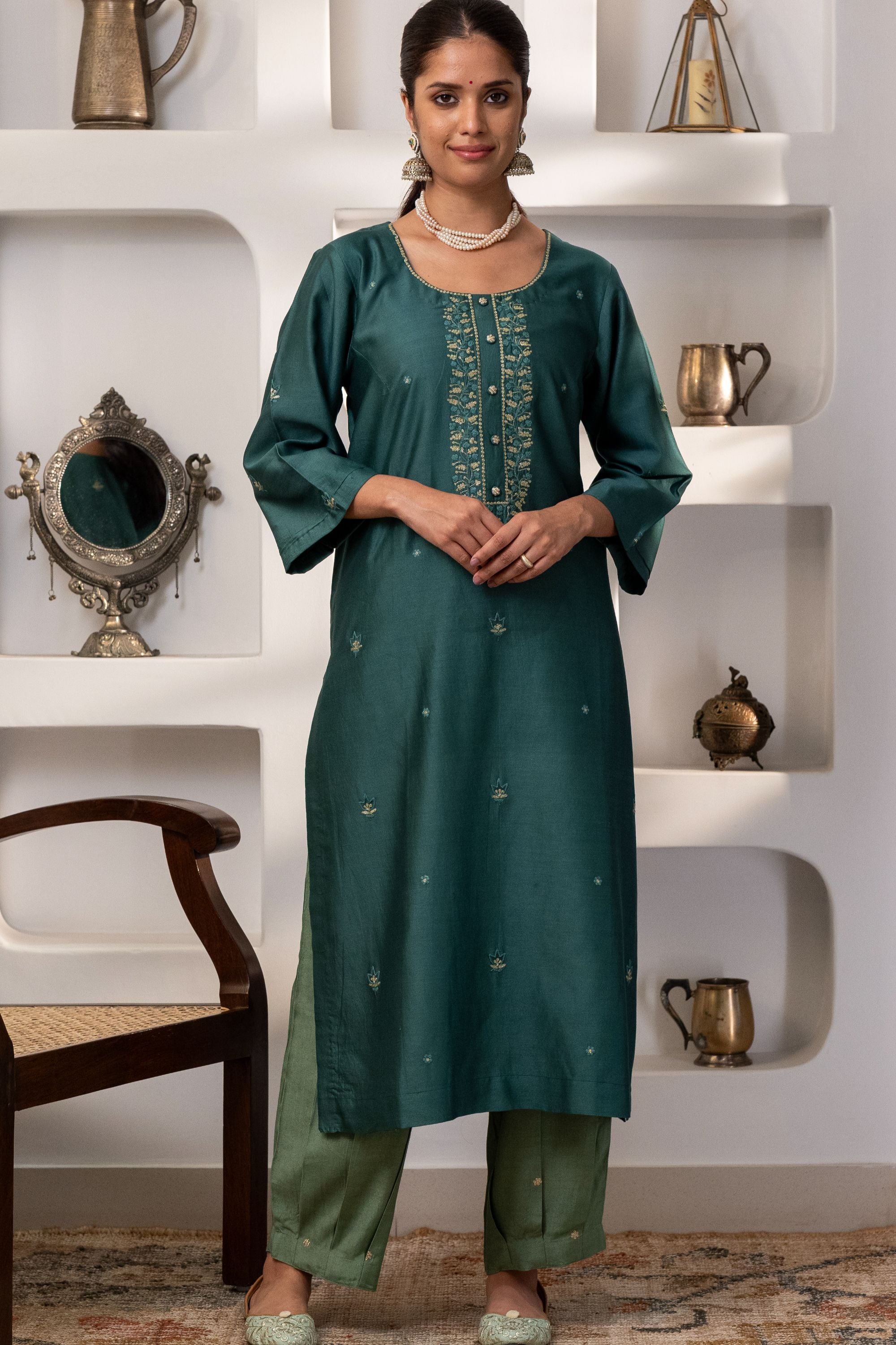 Peacock Dance Festive Set