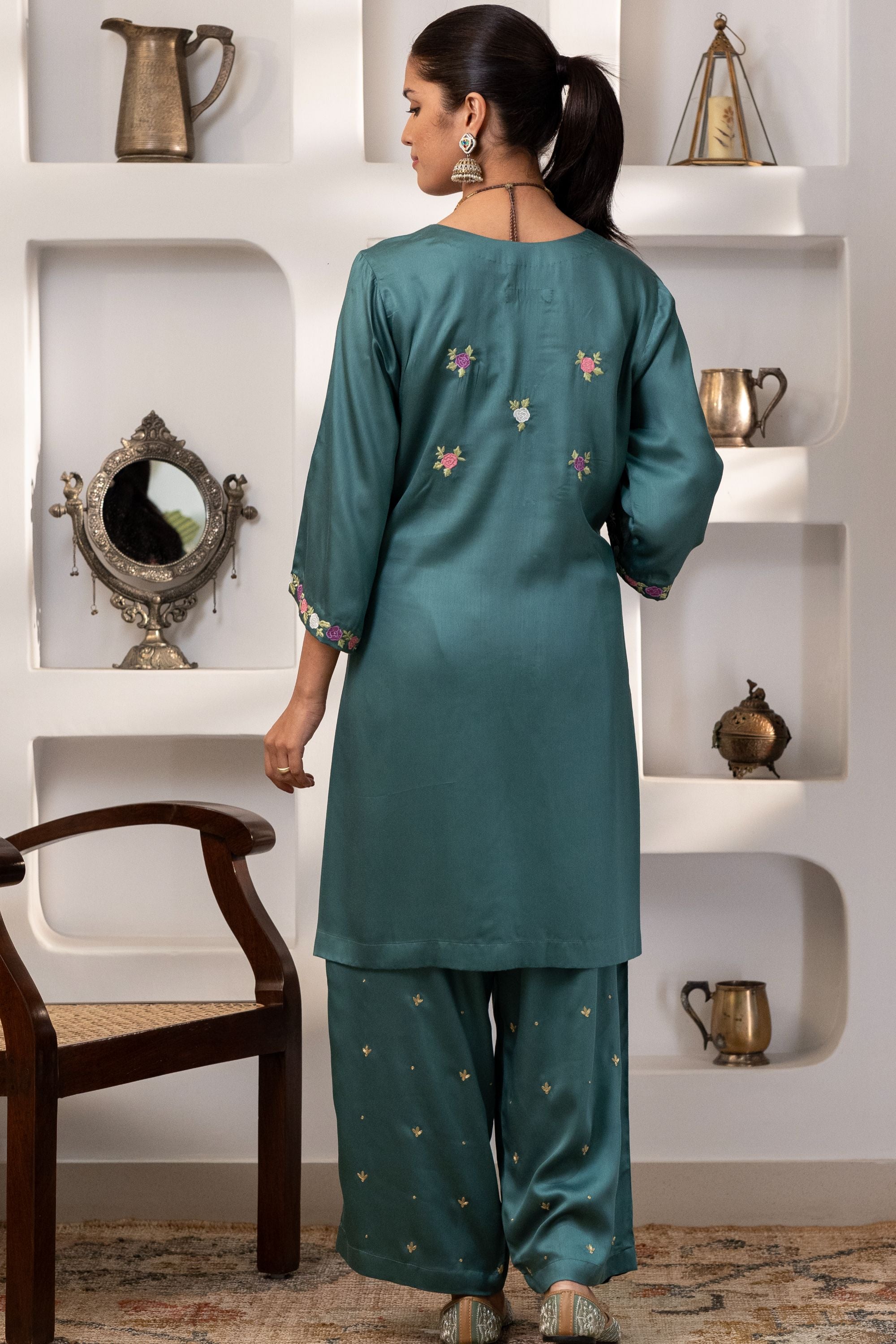 Victorian Rose Garden Co Ord Set