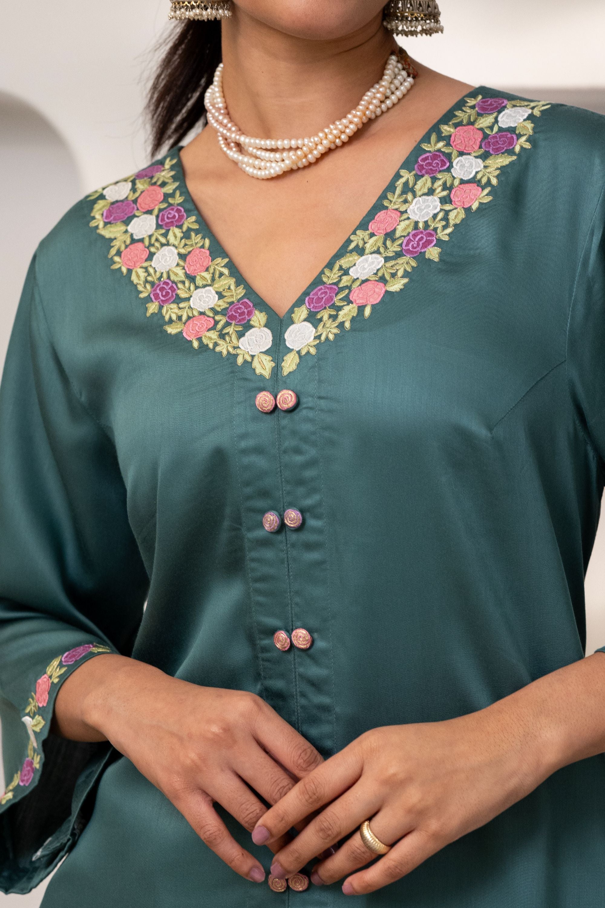 Victorian Rose Garden Co Ord Set