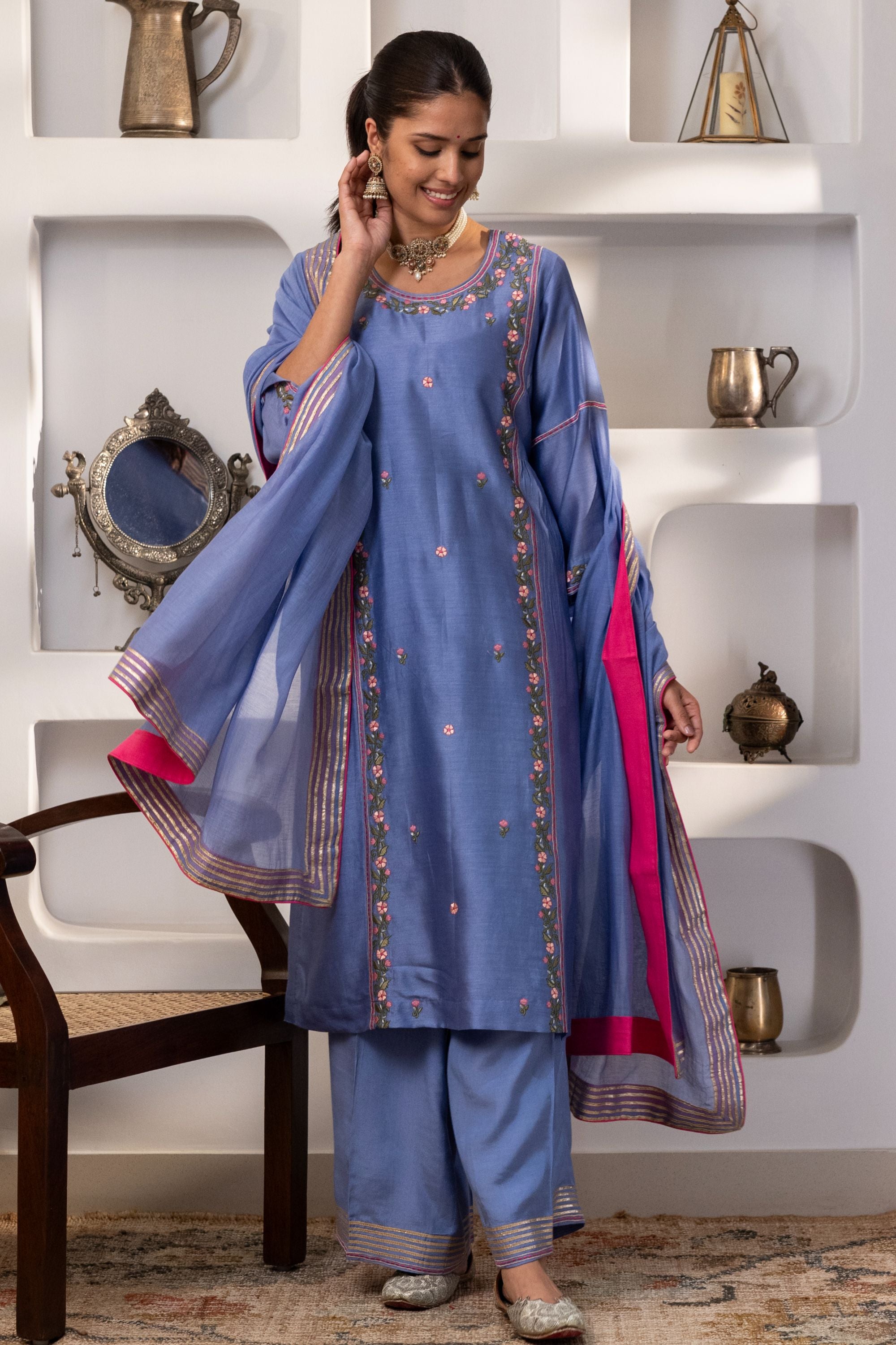 Lavender garden festive set