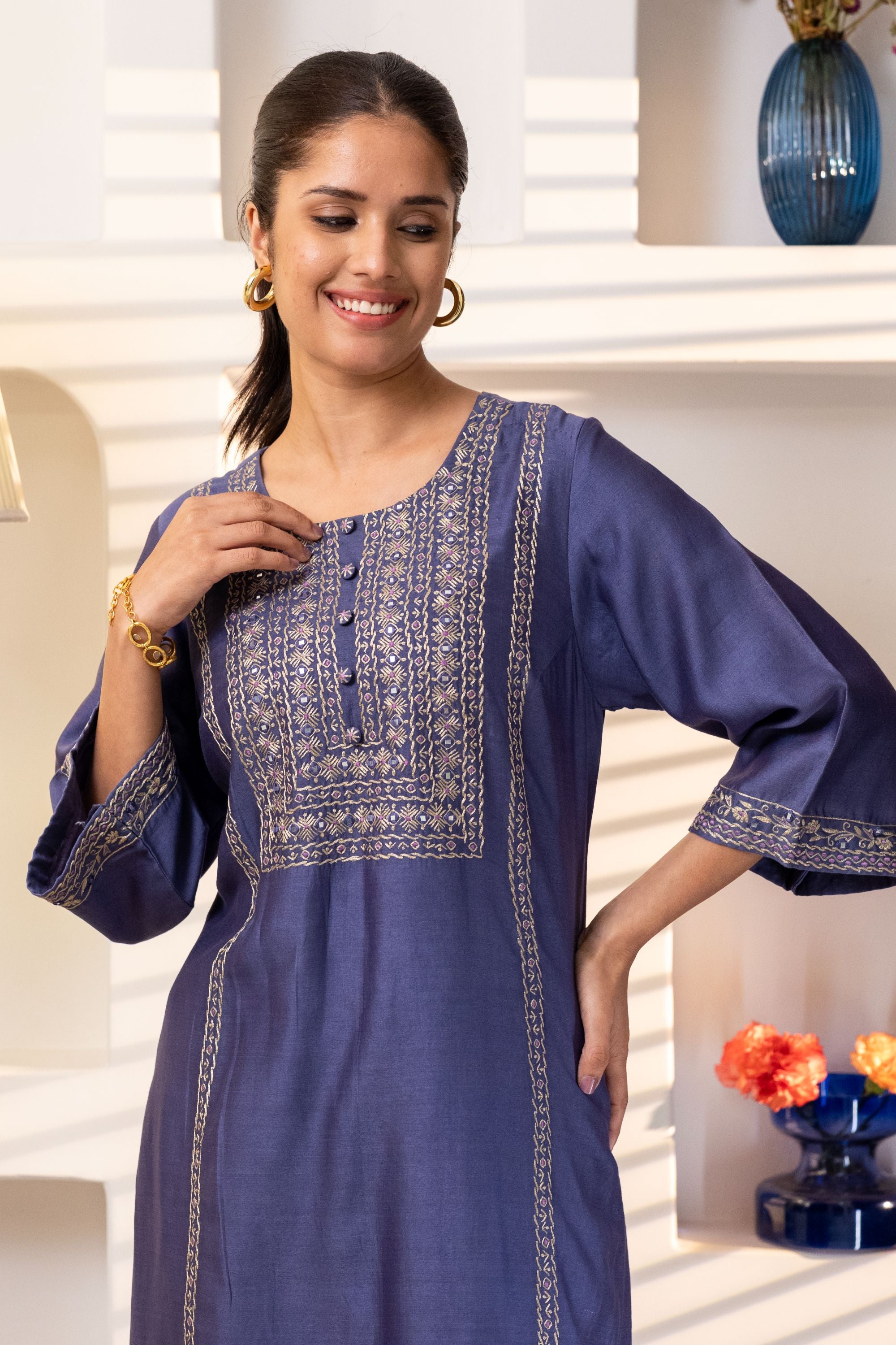 Orchid Festive Kurti