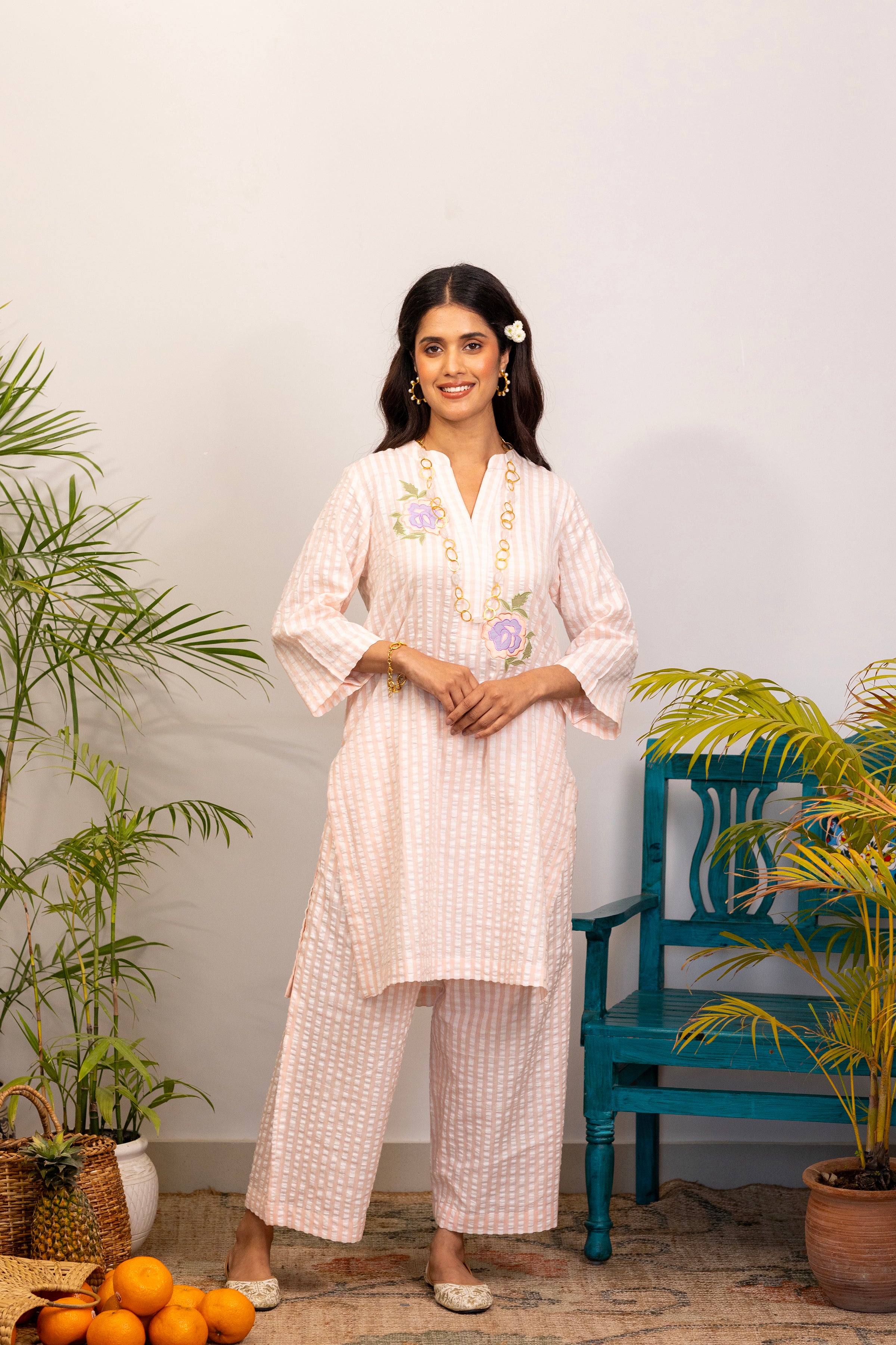 Peach Blossom Co-ord Set