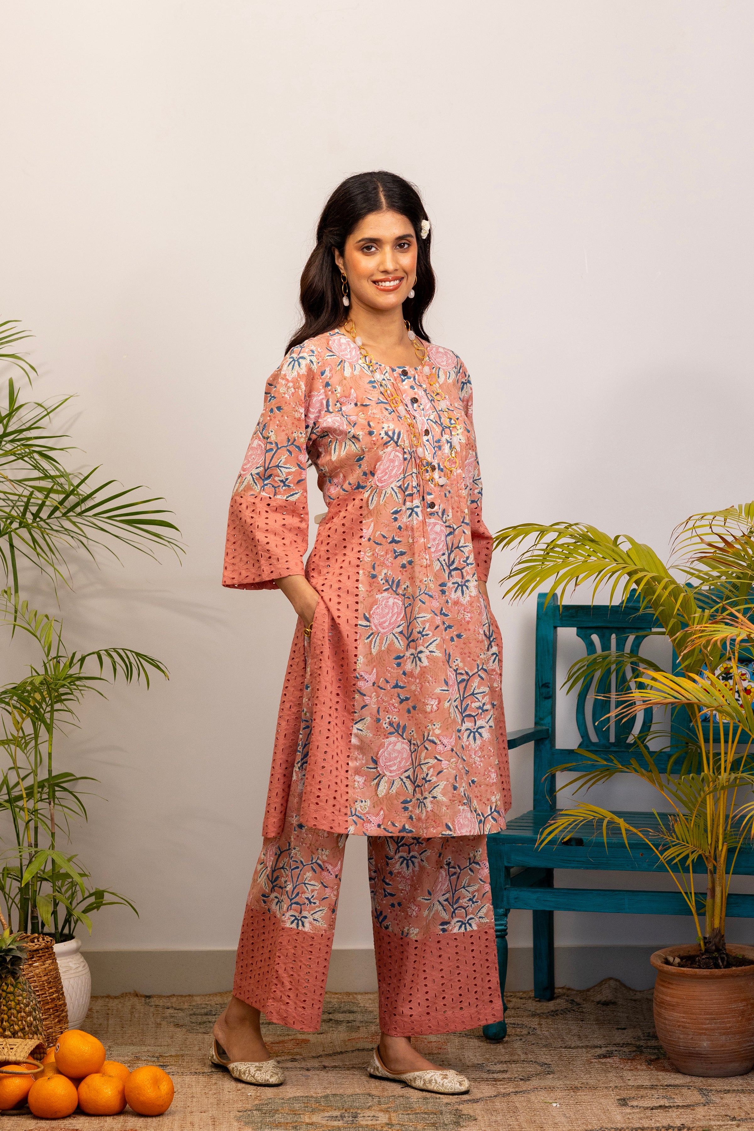 Rust Bloom Co-ord Set