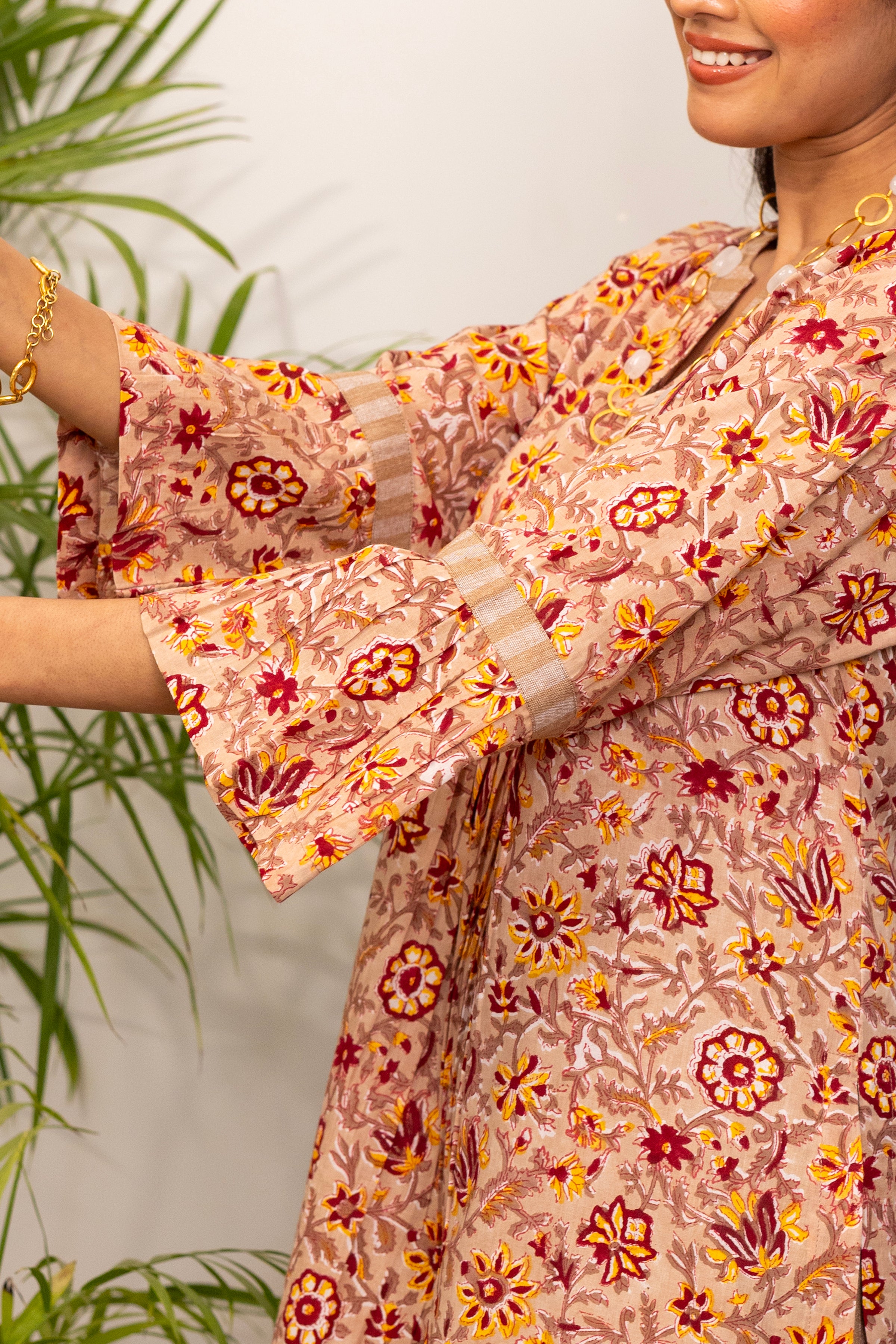 Beige Garden Co-ord Set