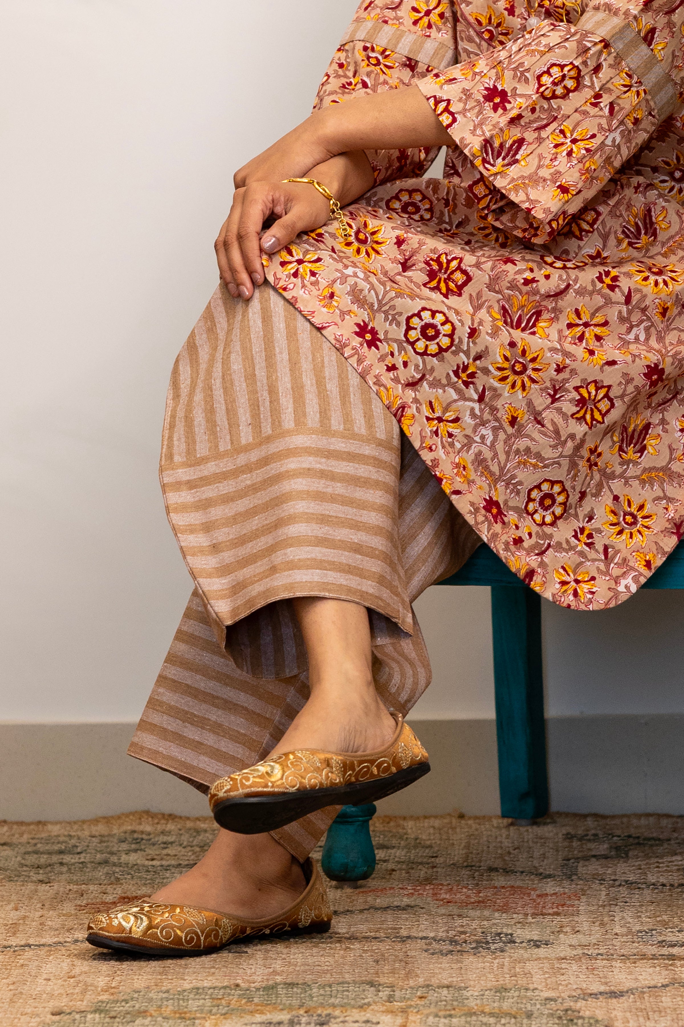 Beige Garden Co-ord Set