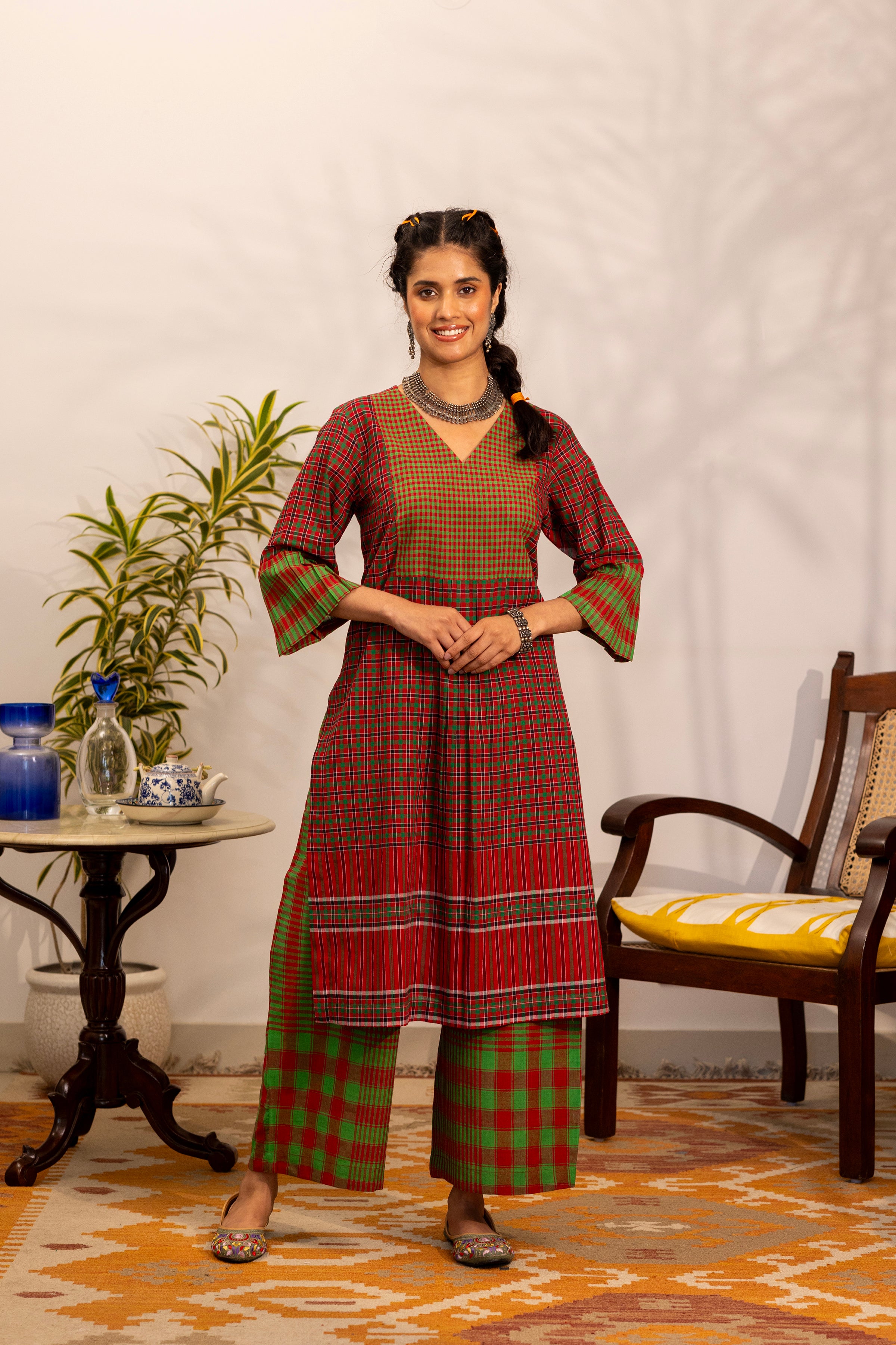 Laal Mati co ord set