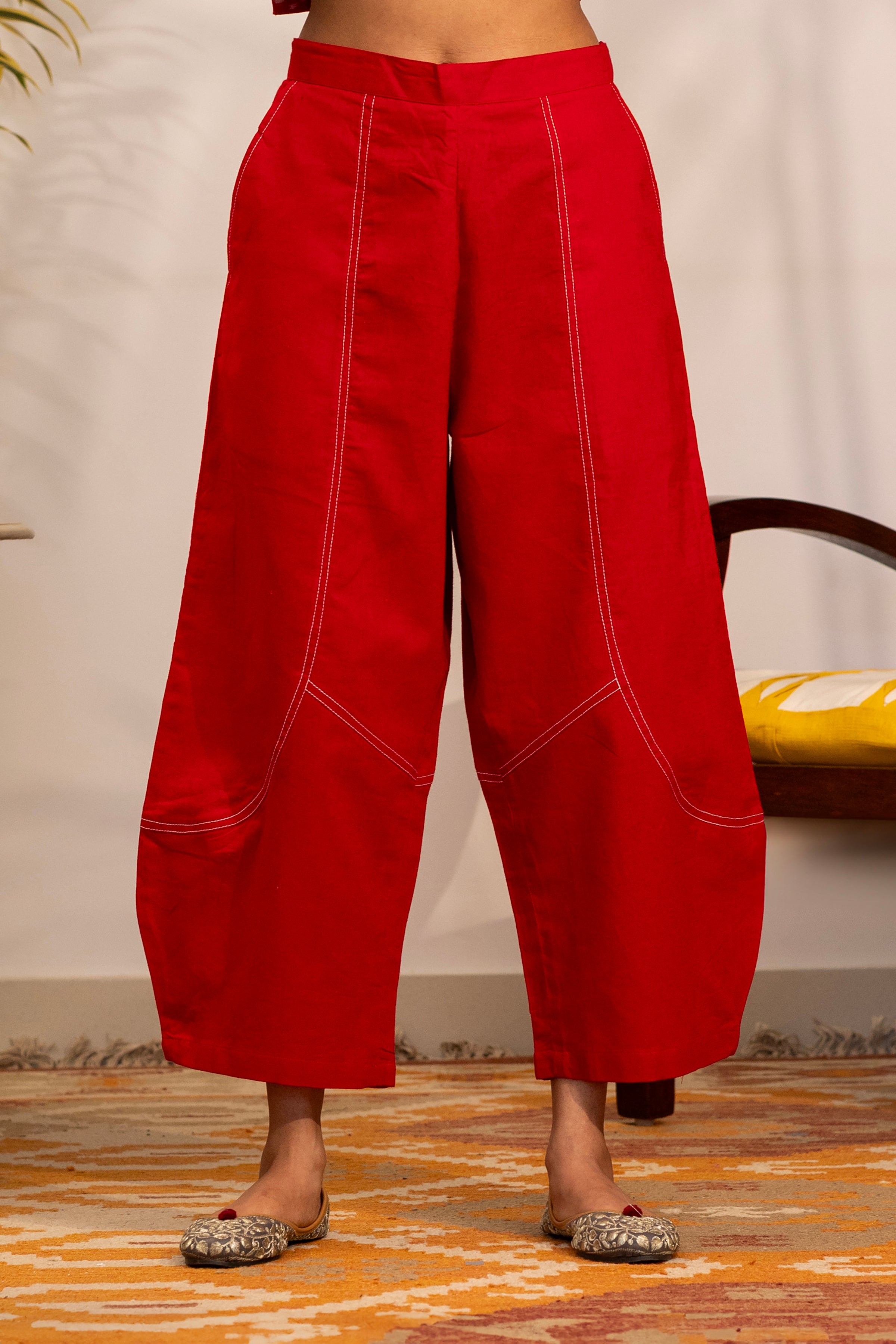 Red Teacup Pants