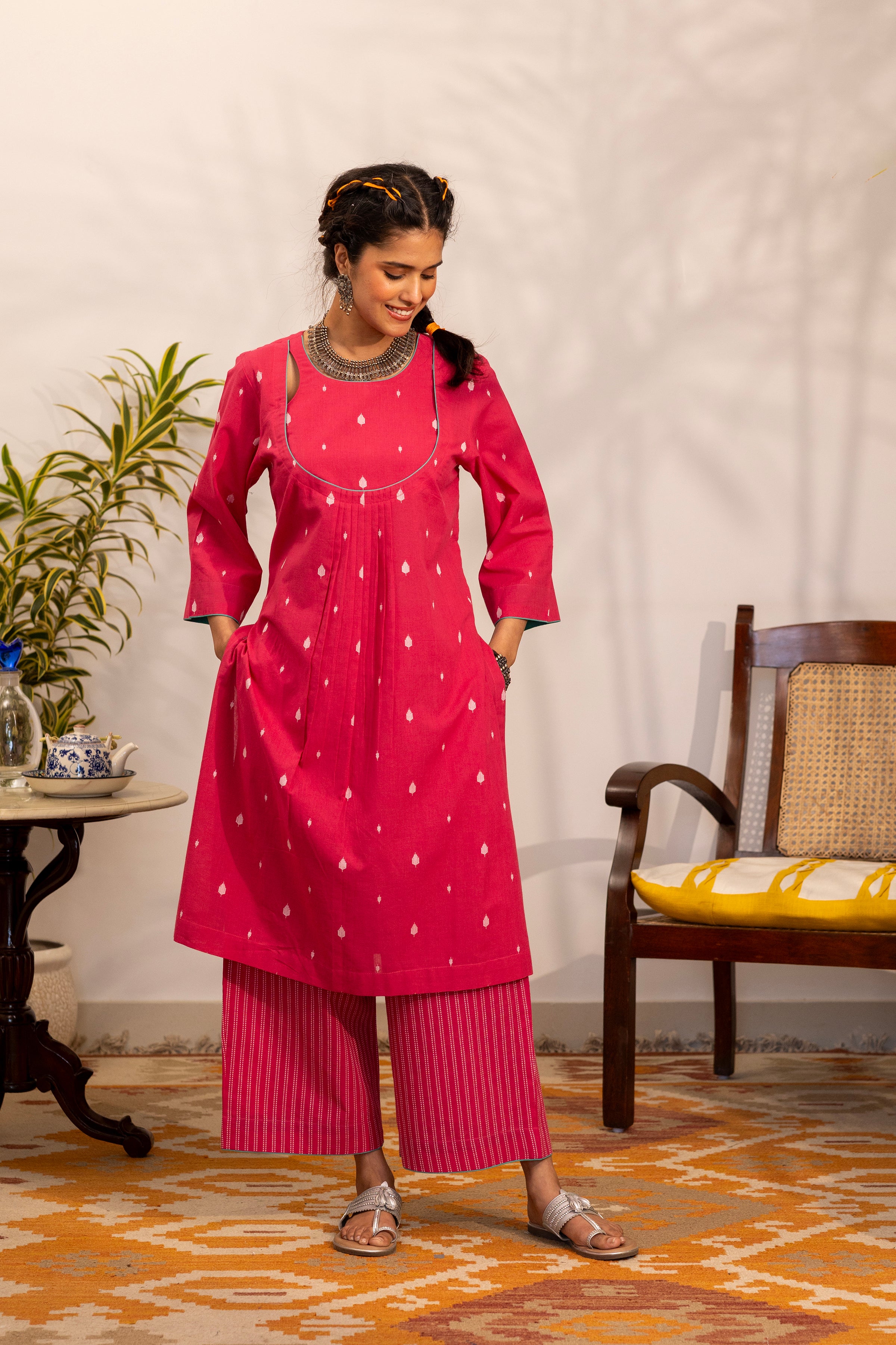 Pink Petal Co-ord Set
