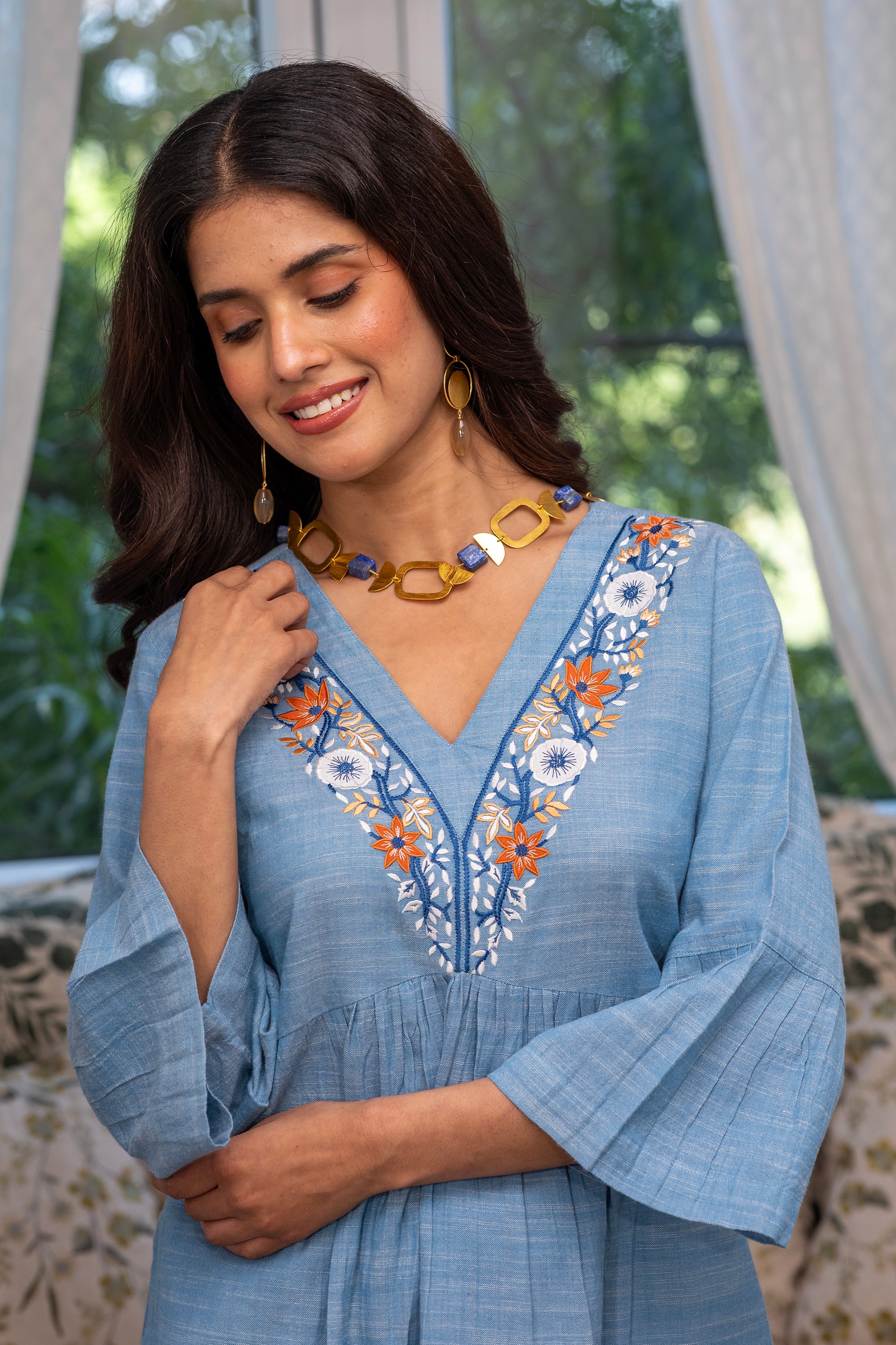 Sky Blossom Co-ord Set