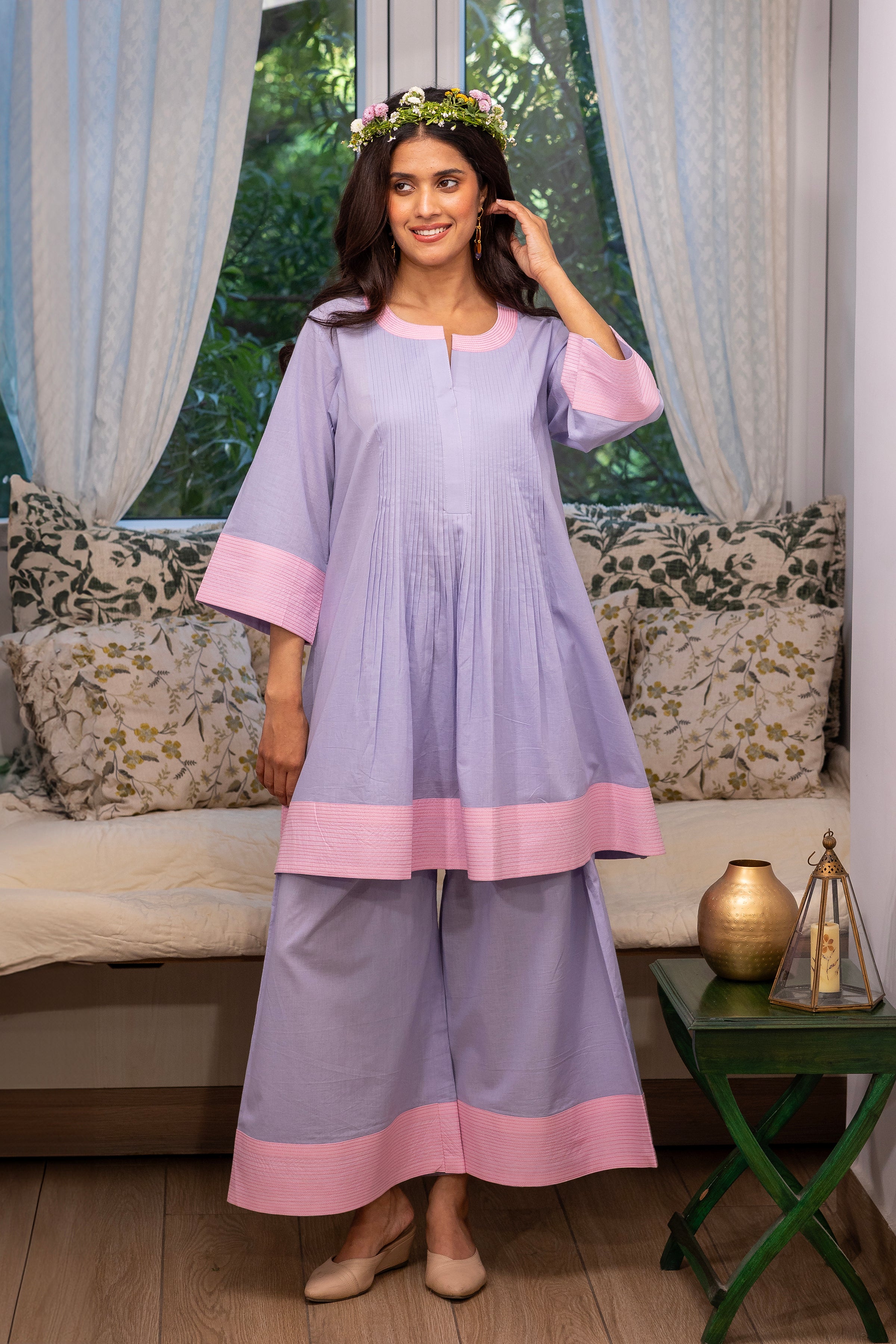 Lavender Bloom Co-ord Set