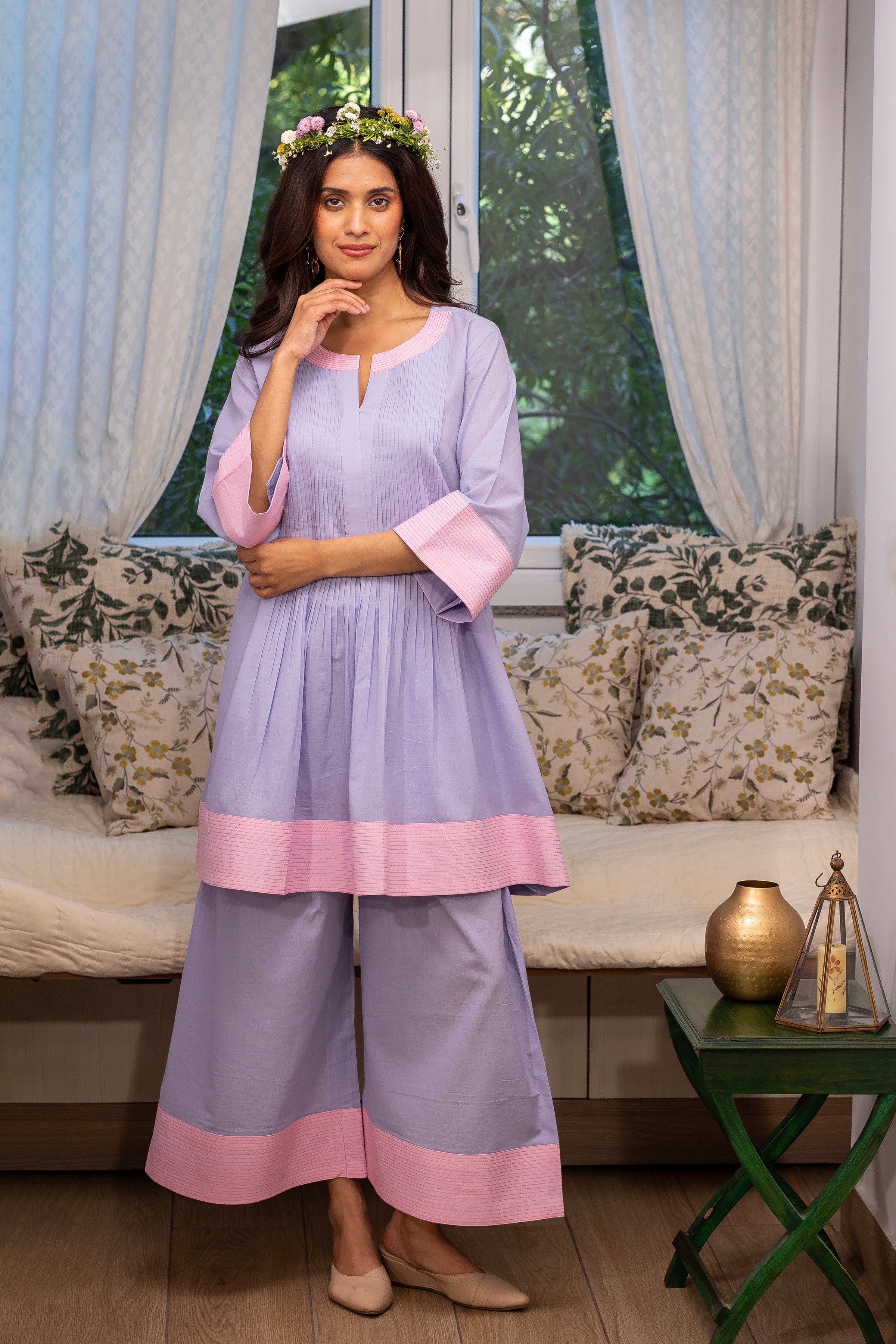 Lavender Bloom Co-ord Set