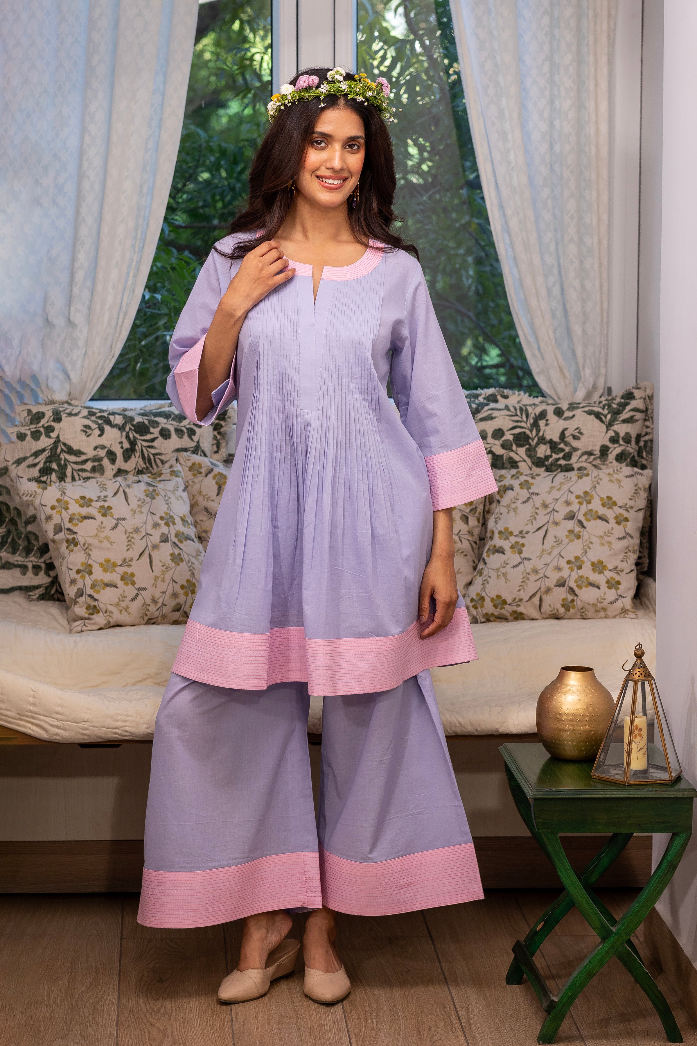 Lavender Bloom Co-ord Set