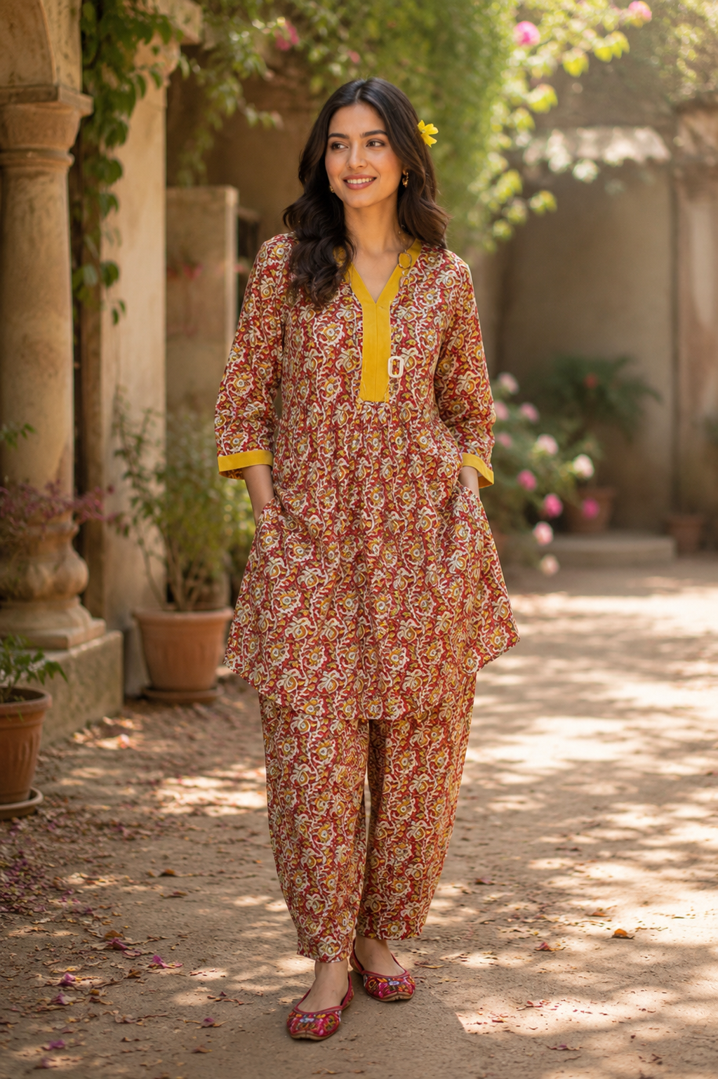Marigold Bloom Co-ord Set