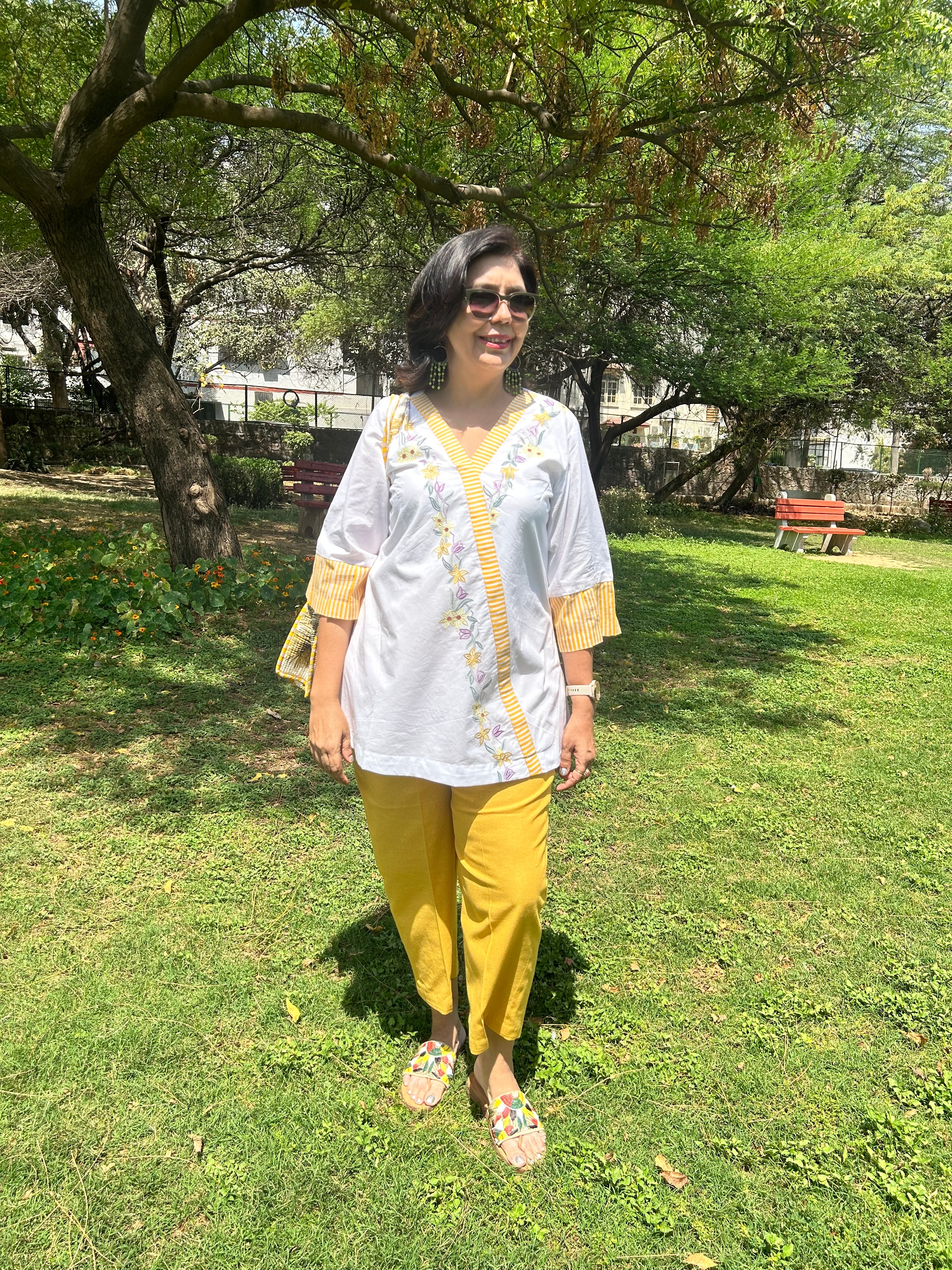 Daffodil top and pants