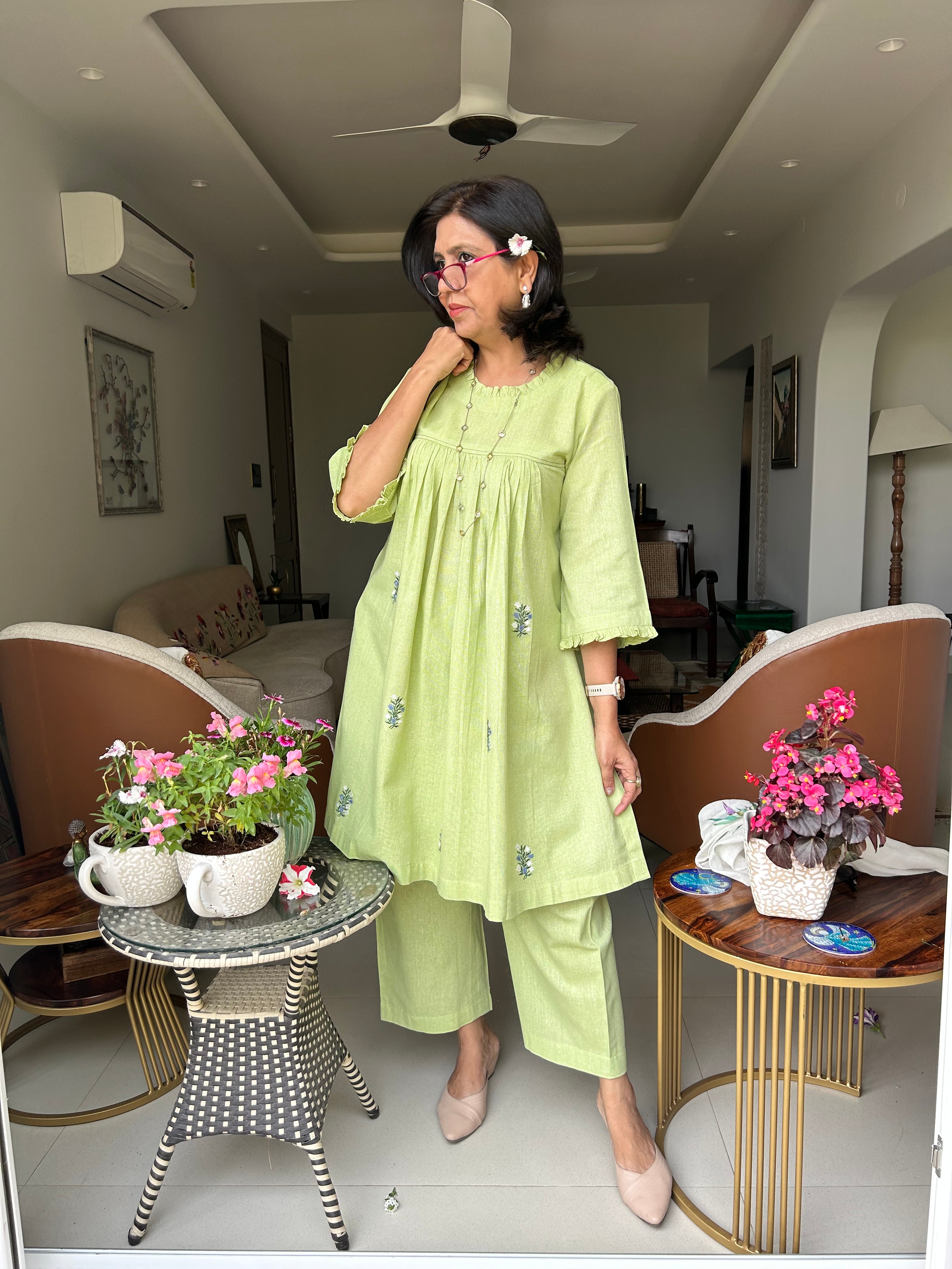 Fresh lime Co ord set