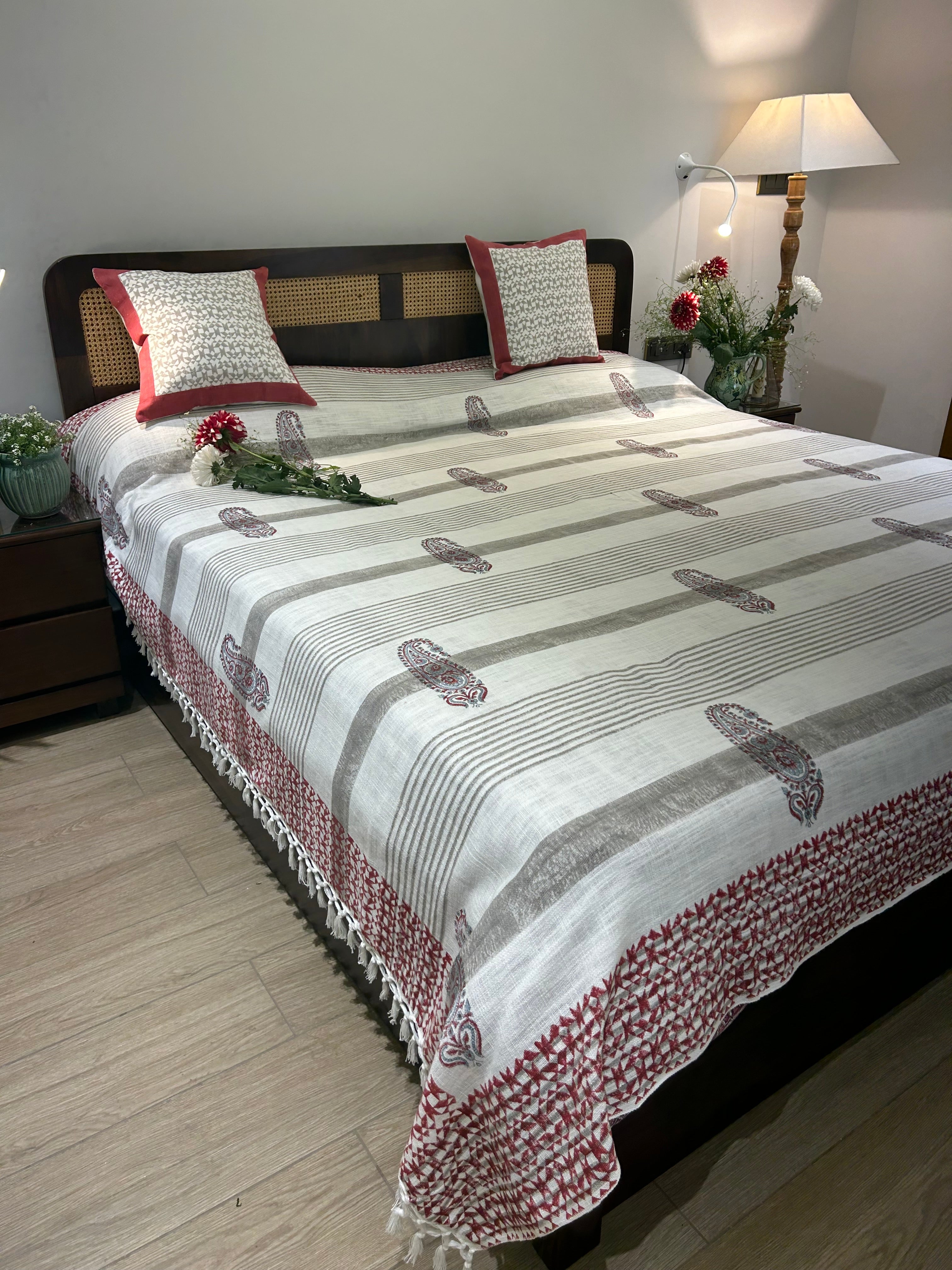 Indian Paisley Bedcover Set