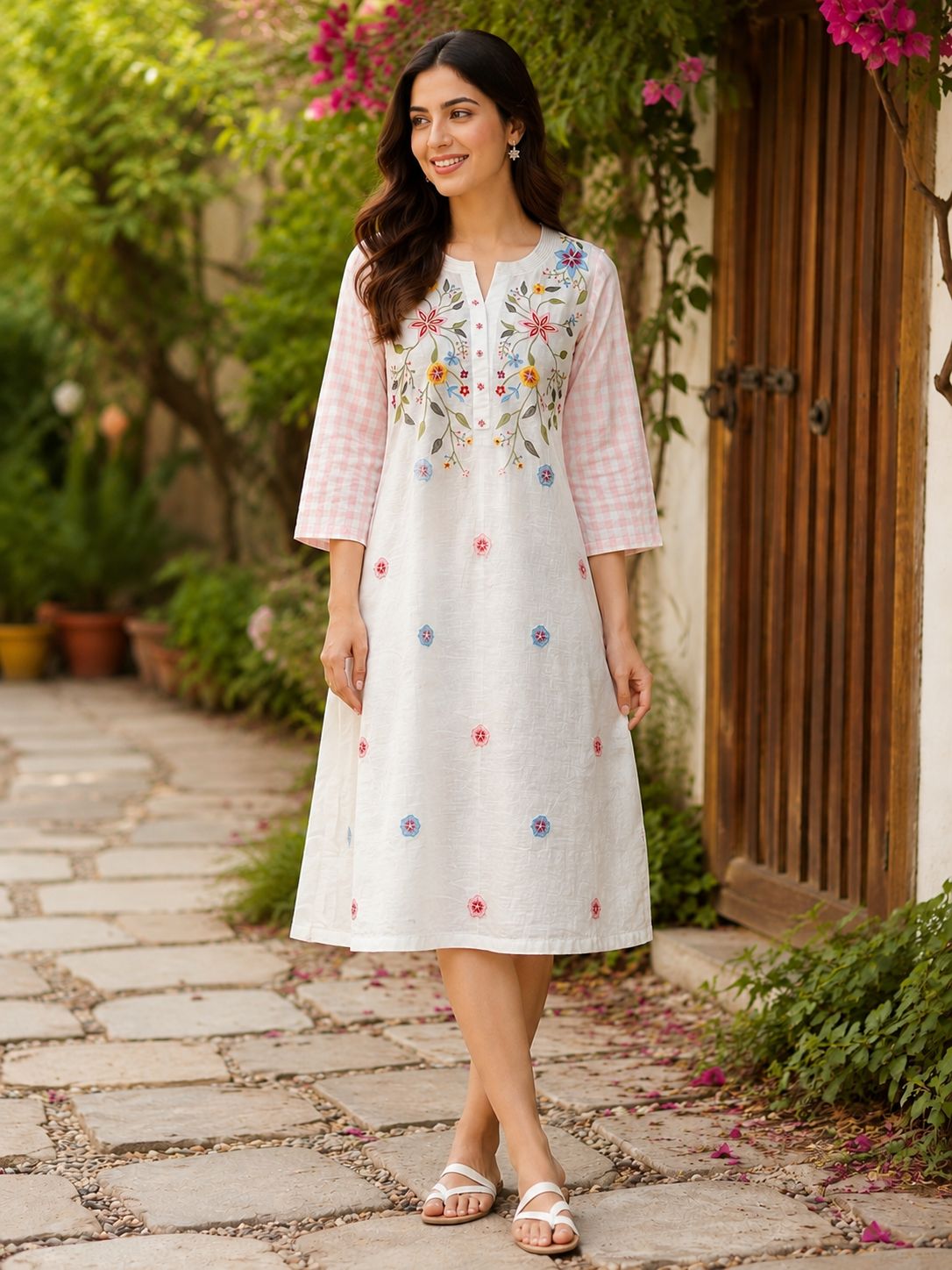 Wildflower Embroidered Dress