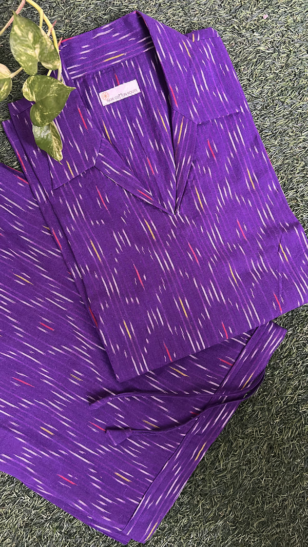 Purple Horizon Skirt Set hover