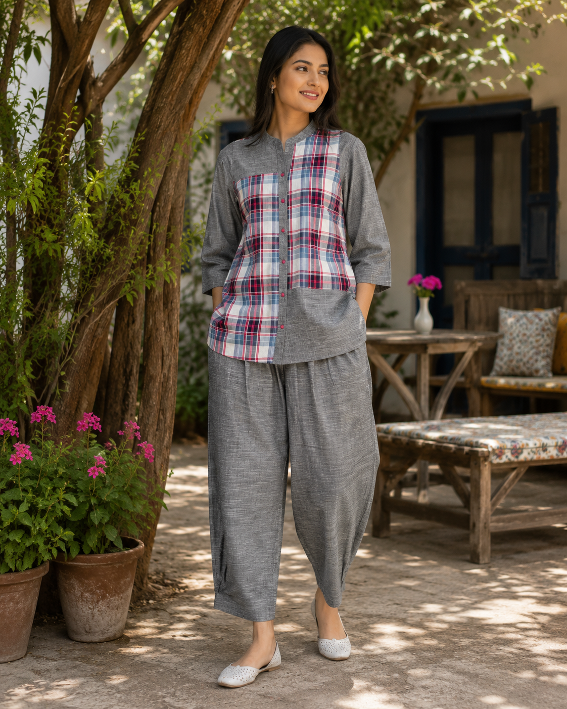 Grey Mode Co-Ord Set