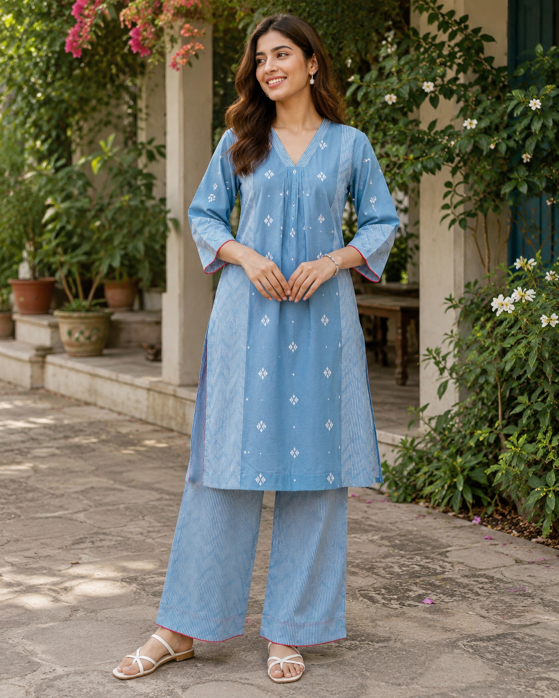 Skyloom Cotton Co-ord Set