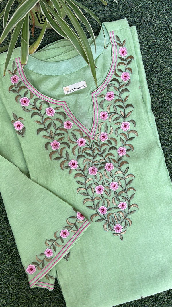 Mint Blossom Dress hover