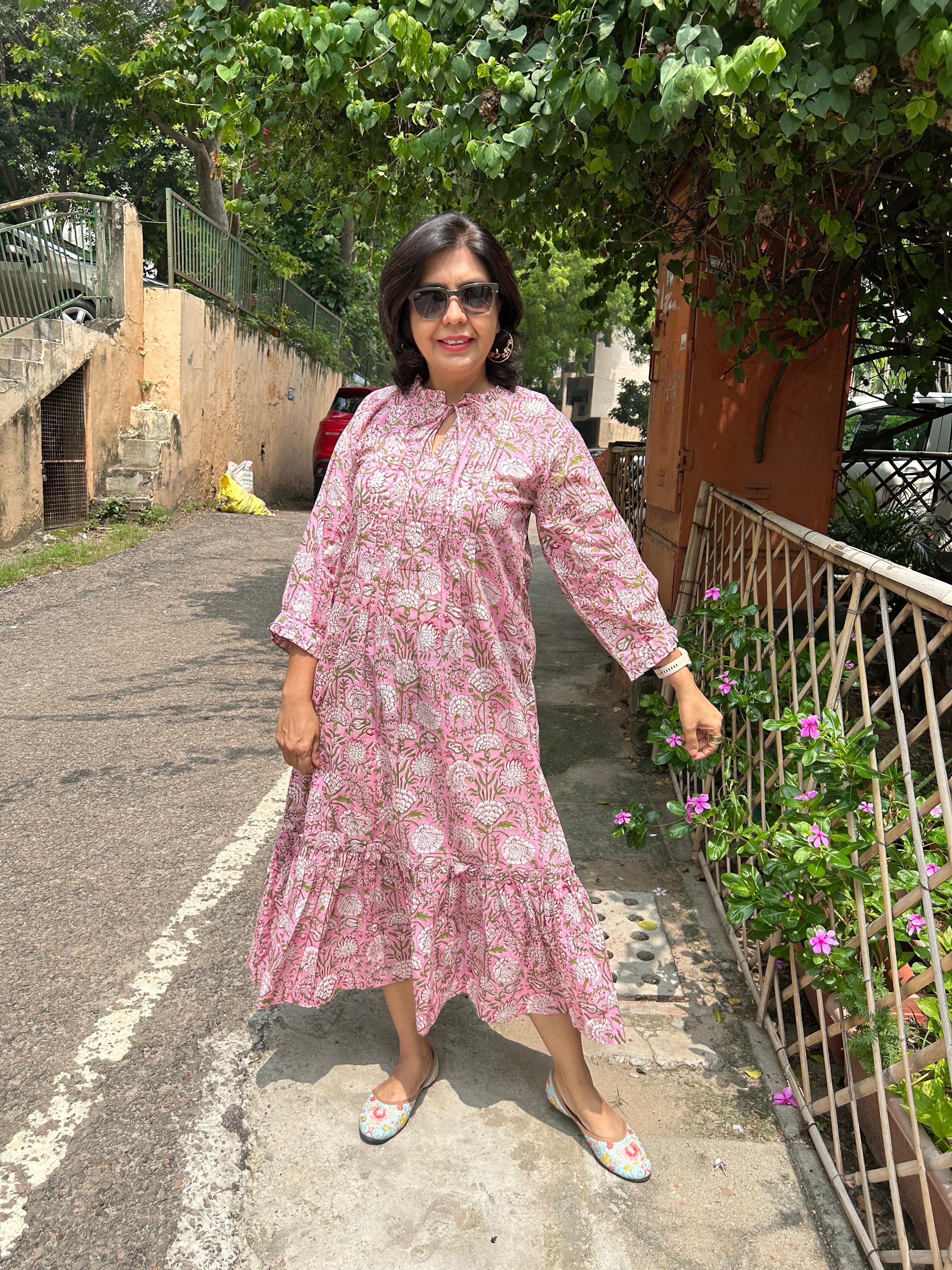 Petunia floral dress