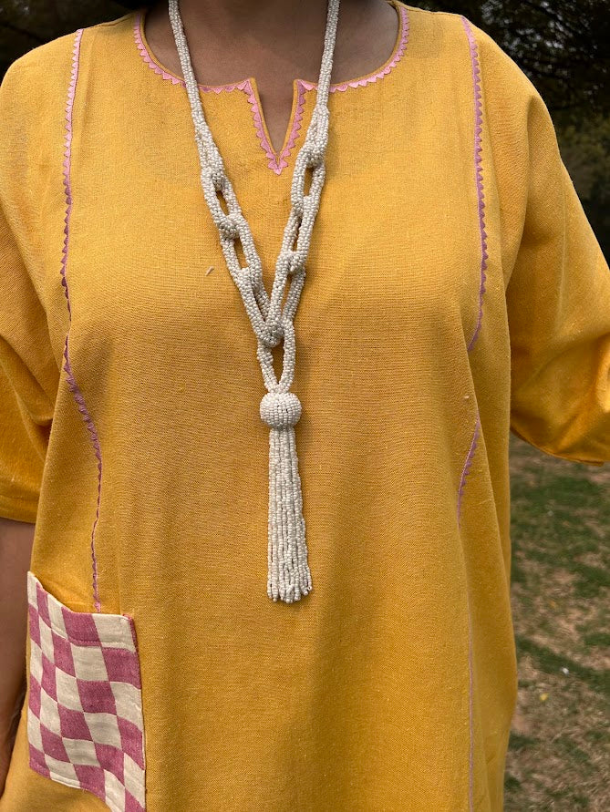 Marigold Kaftan Dress