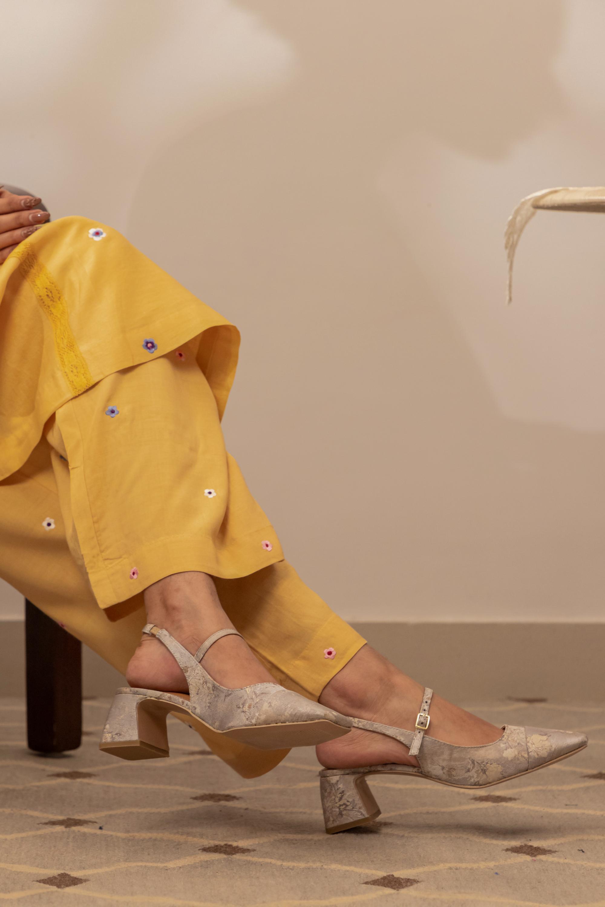 Yellow Garden Kurta Set