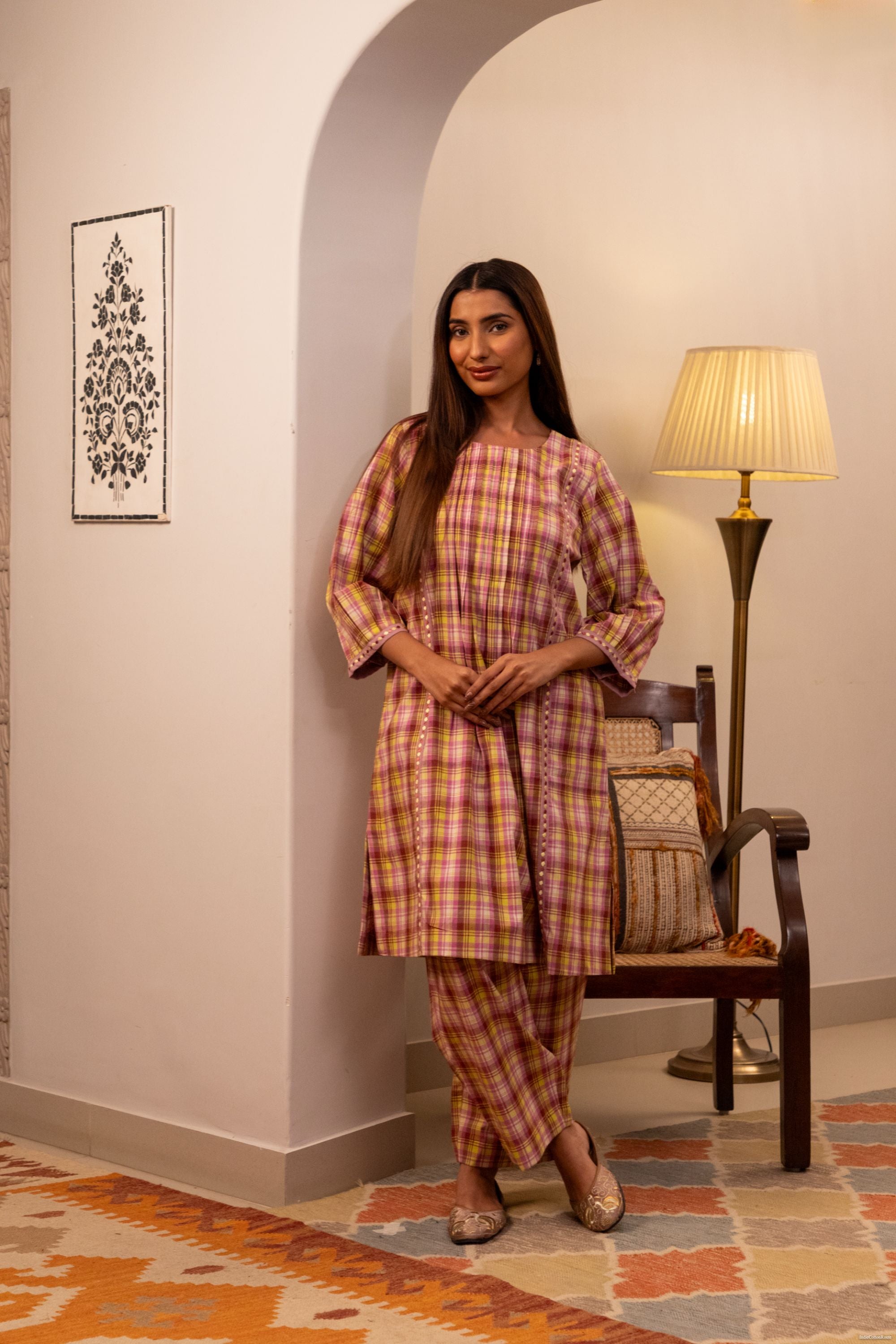 Check Tales Co-ord Set