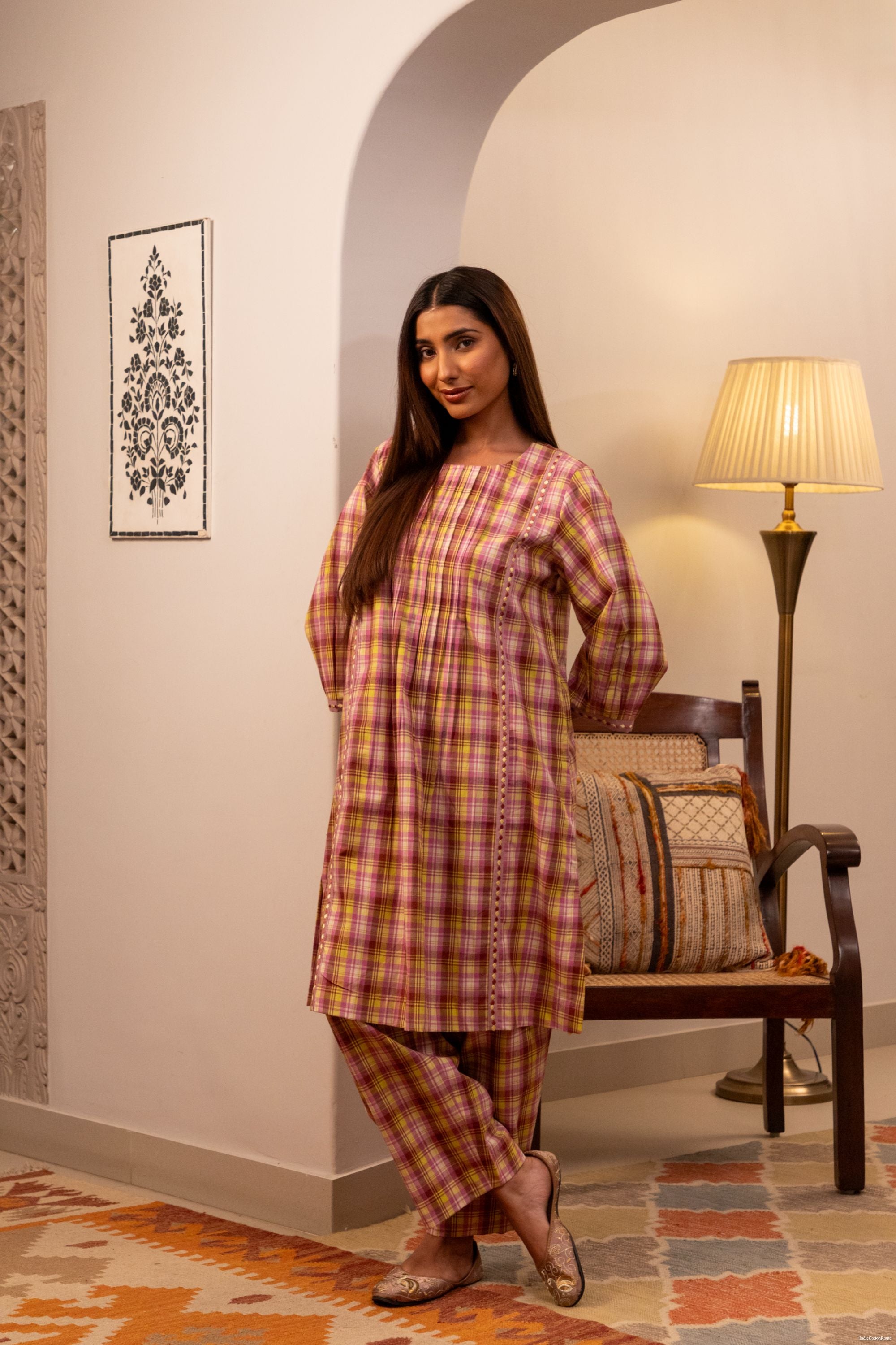 Check Tales Co-ord Set