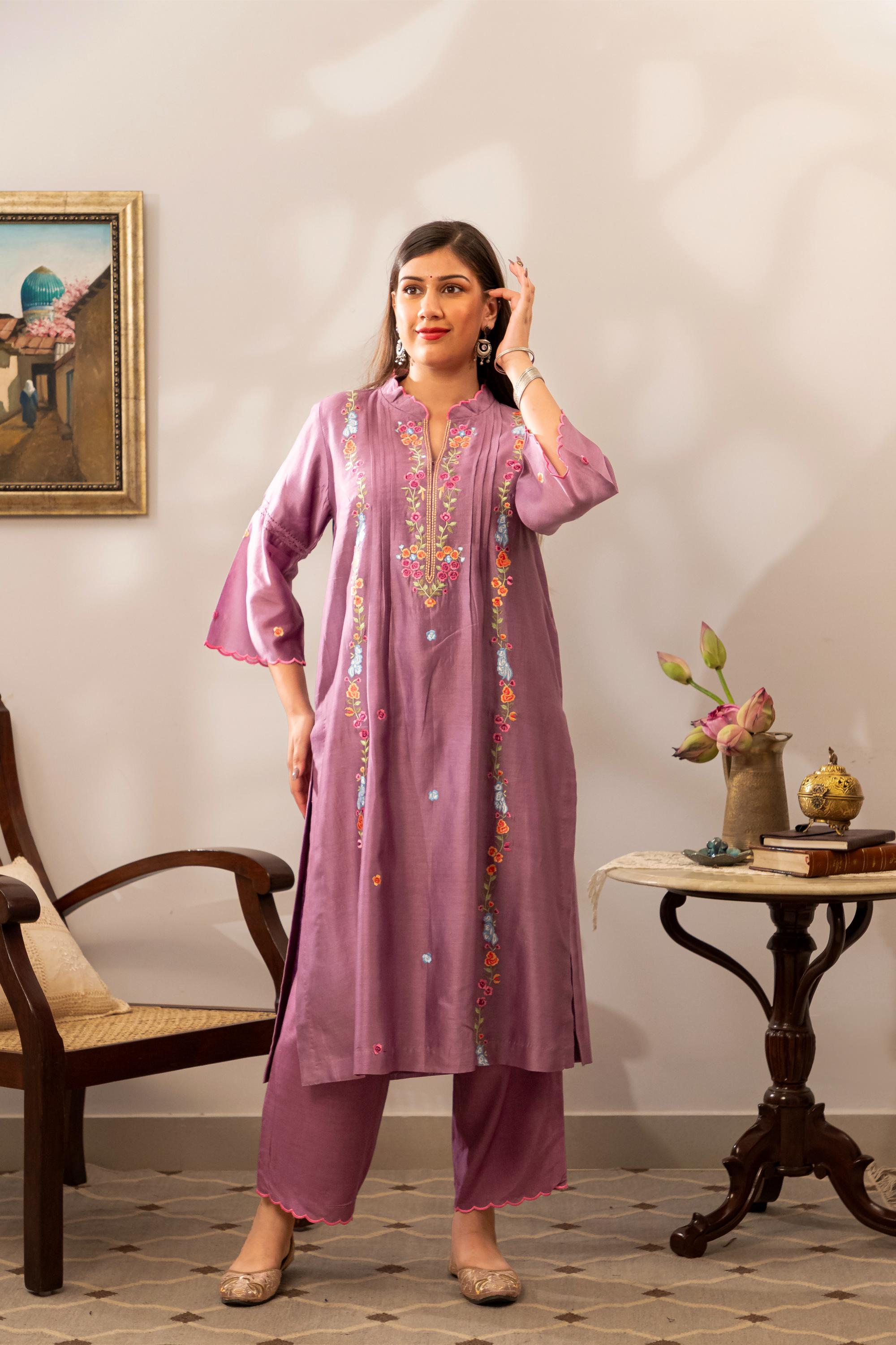 Royal Garden Kurta Set
