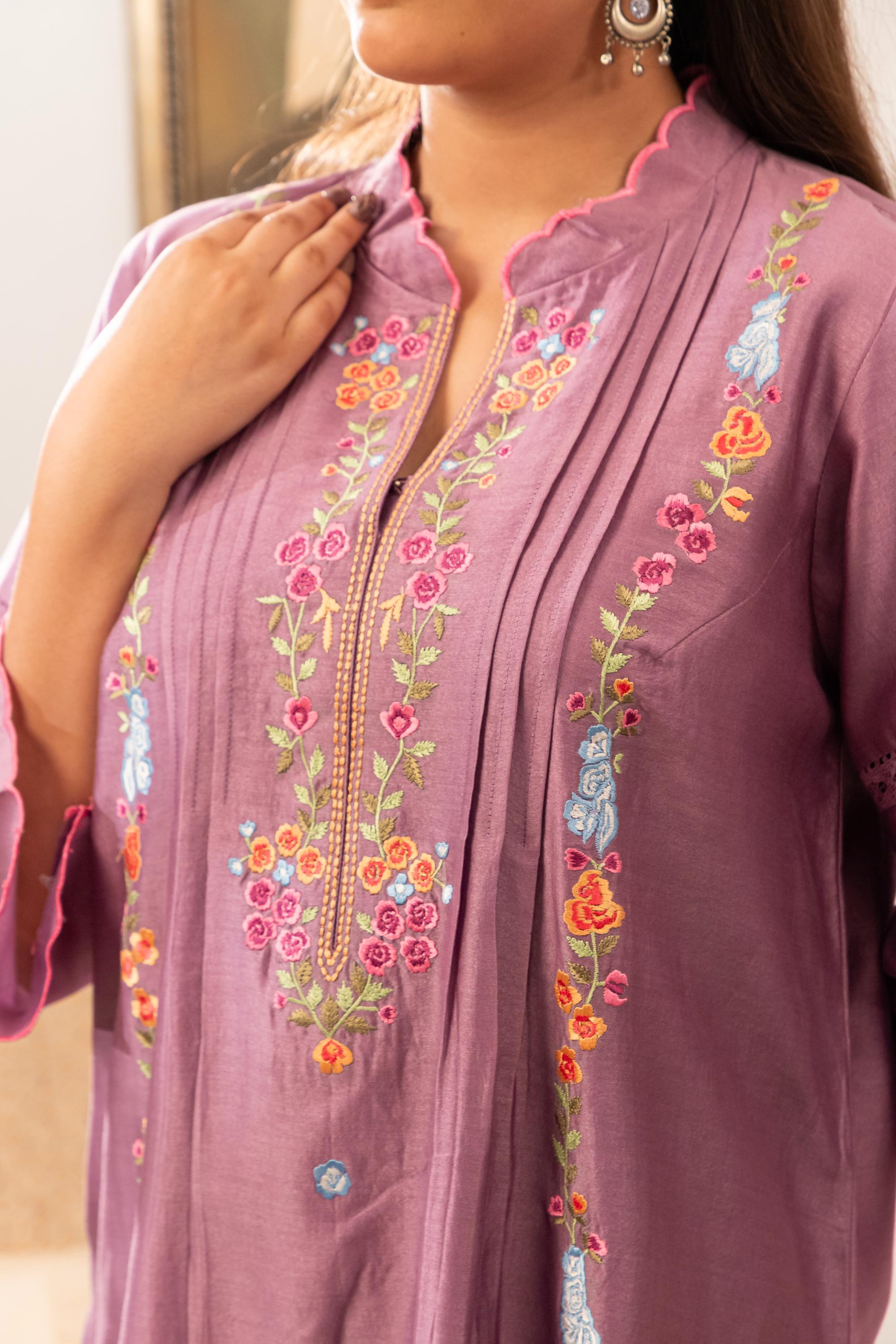 Royal Garden Kurta Set