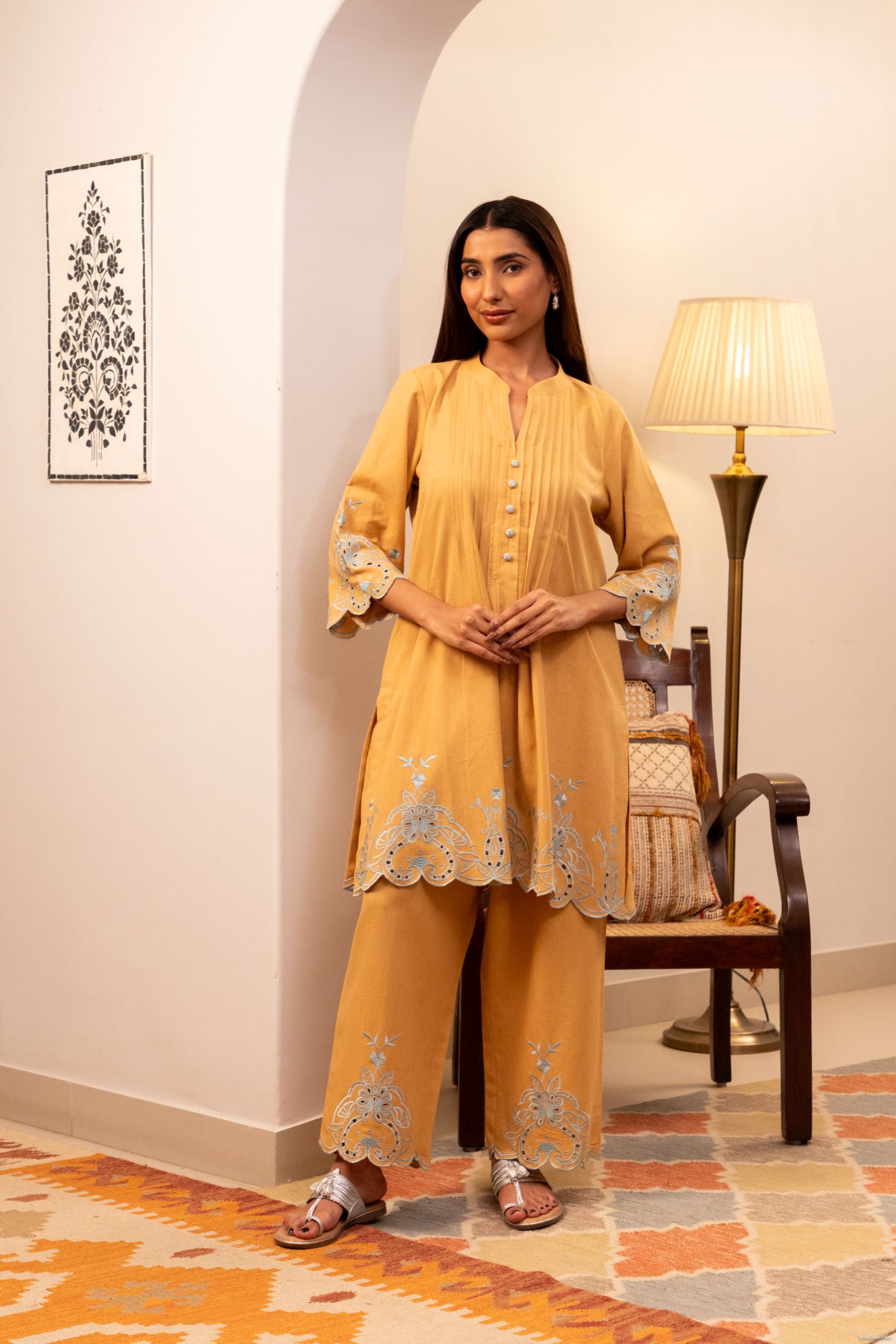 Inaya Cutwork Co-ord Set