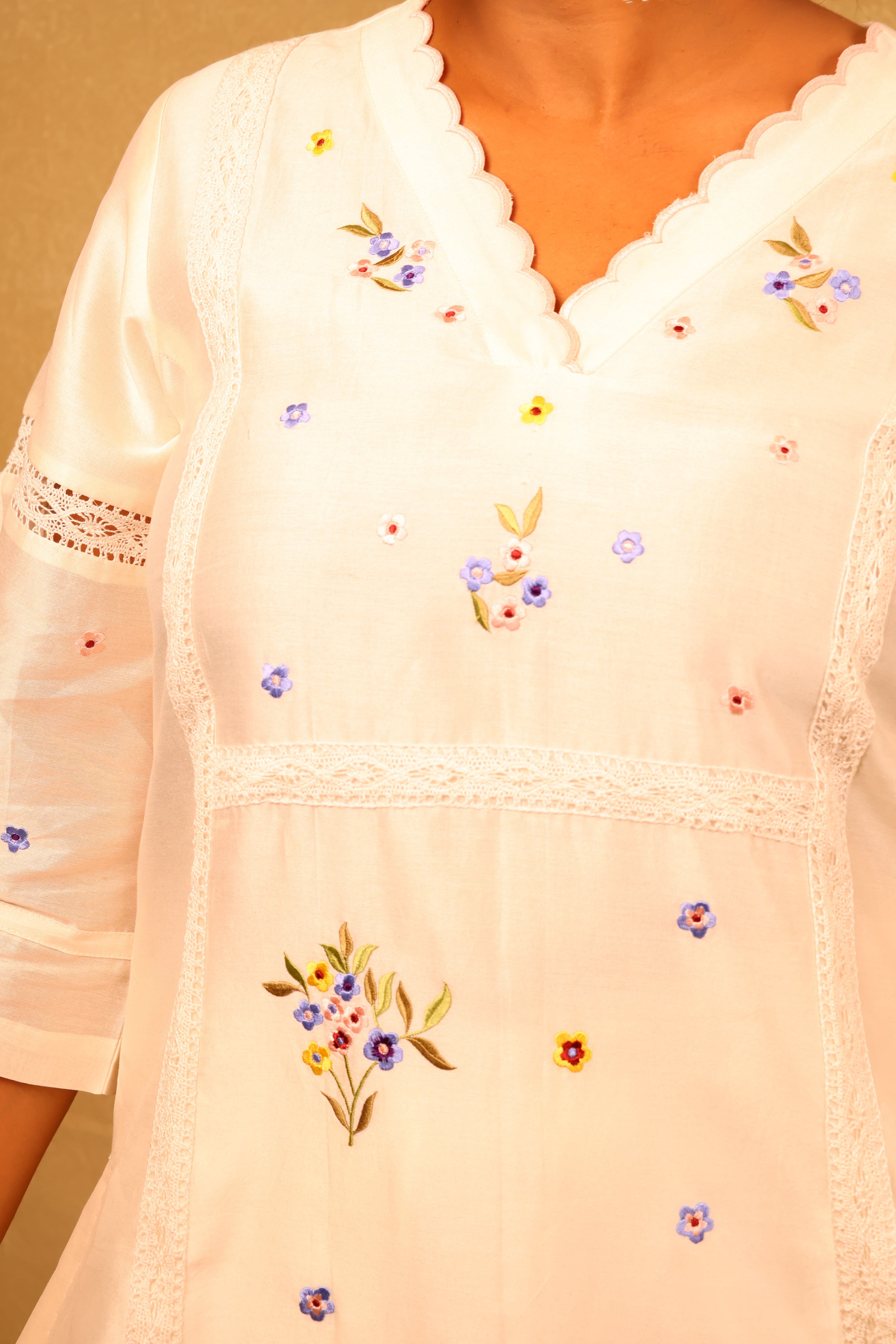 Mogra Pure Chanderi Silk Suit