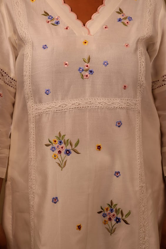 Mogra Pure Chanderi Silk Suit