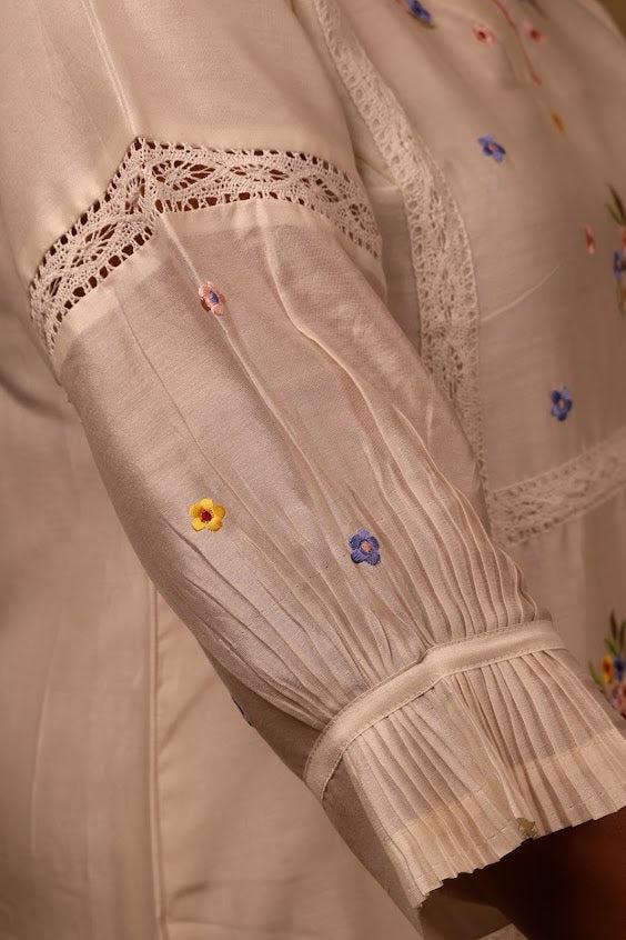 Mogra Pure Chanderi Silk Suit