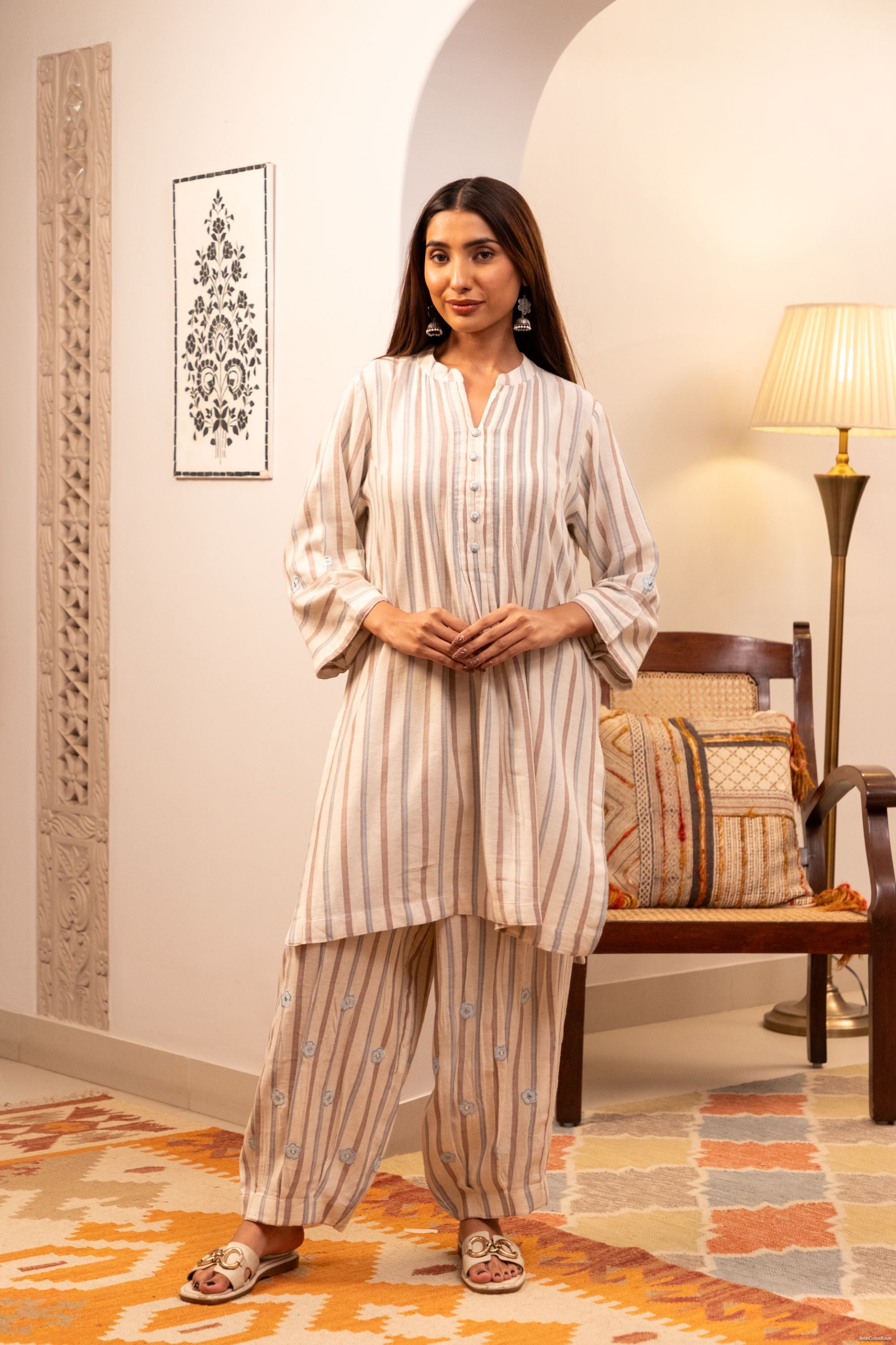 Chic Streaks Co-ord Set