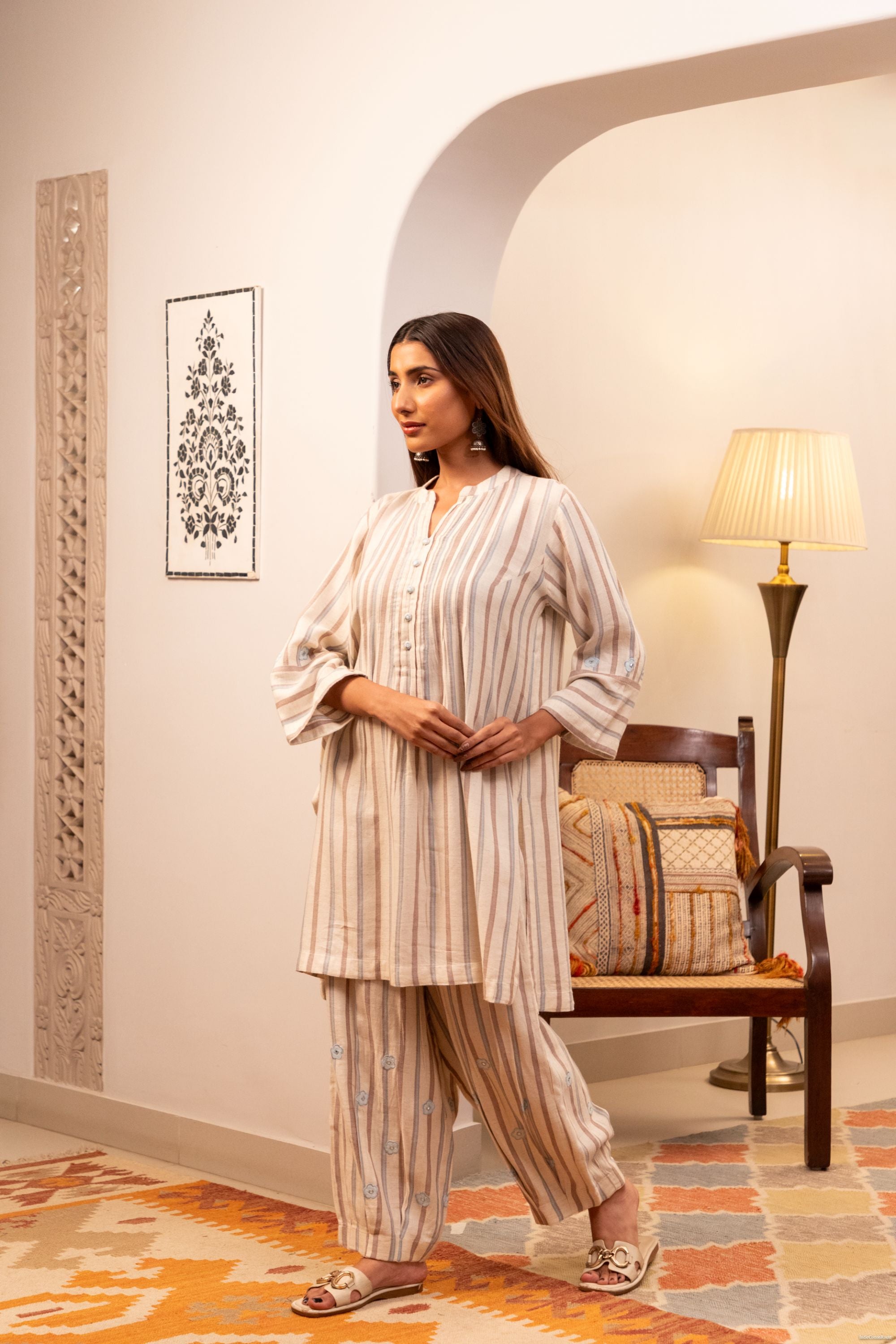 Chic Streaks Co-ord Set