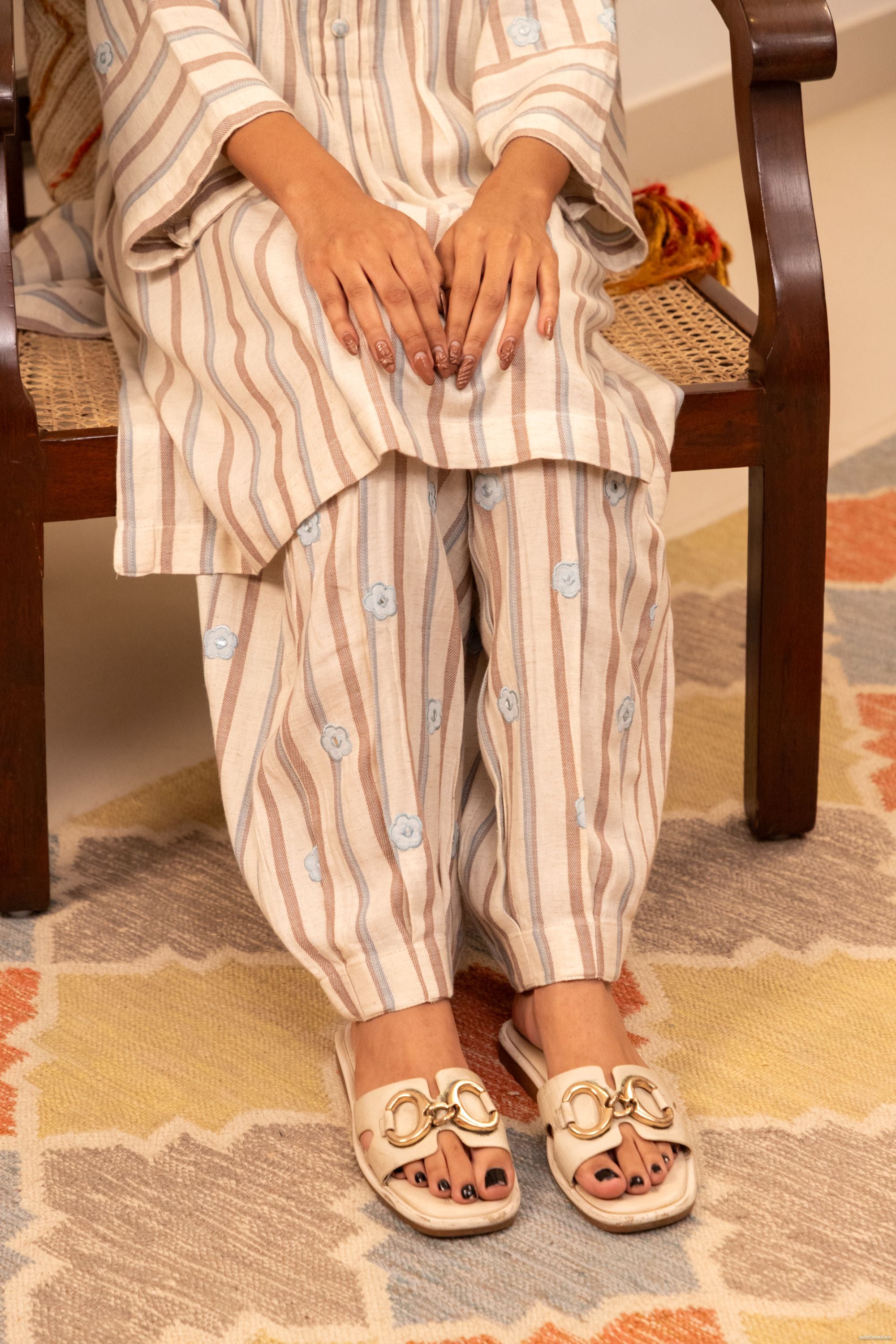 Chic Streaks Co-ord Set