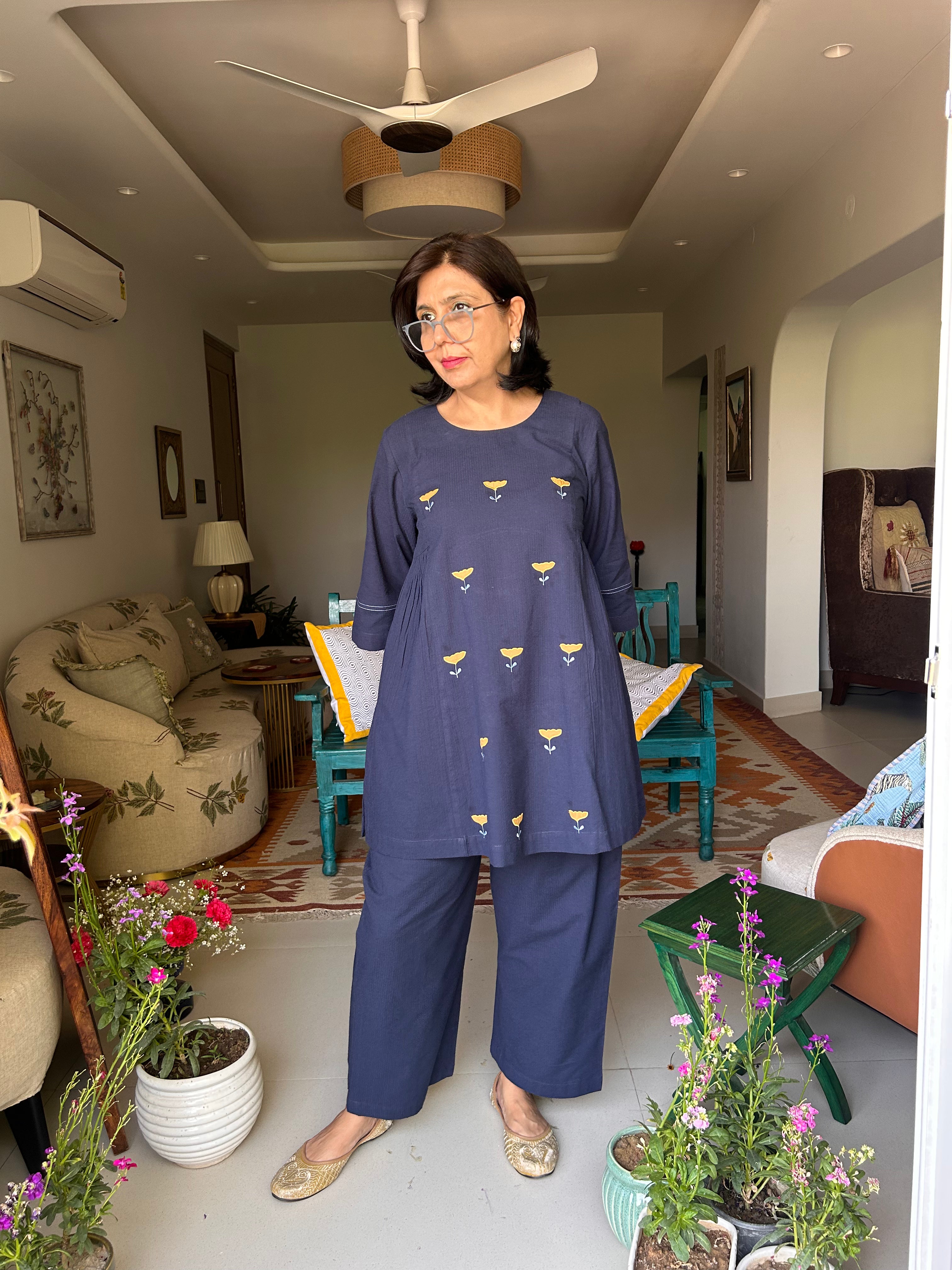 Indigo Tulip Co Ord Set