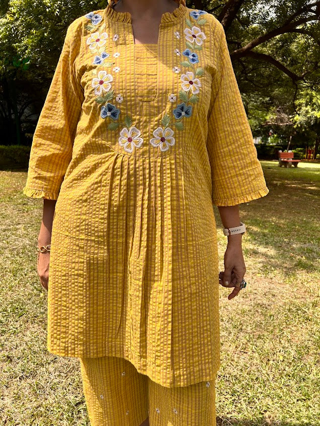 Yellow Daffodil Co Ord Set