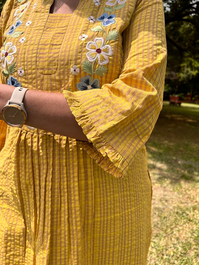 Yellow Daffodil Co Ord Set