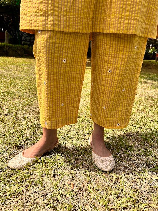 Yellow Daffodil Co Ord Set