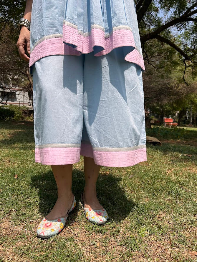 Sky Cotton Co Ord Set